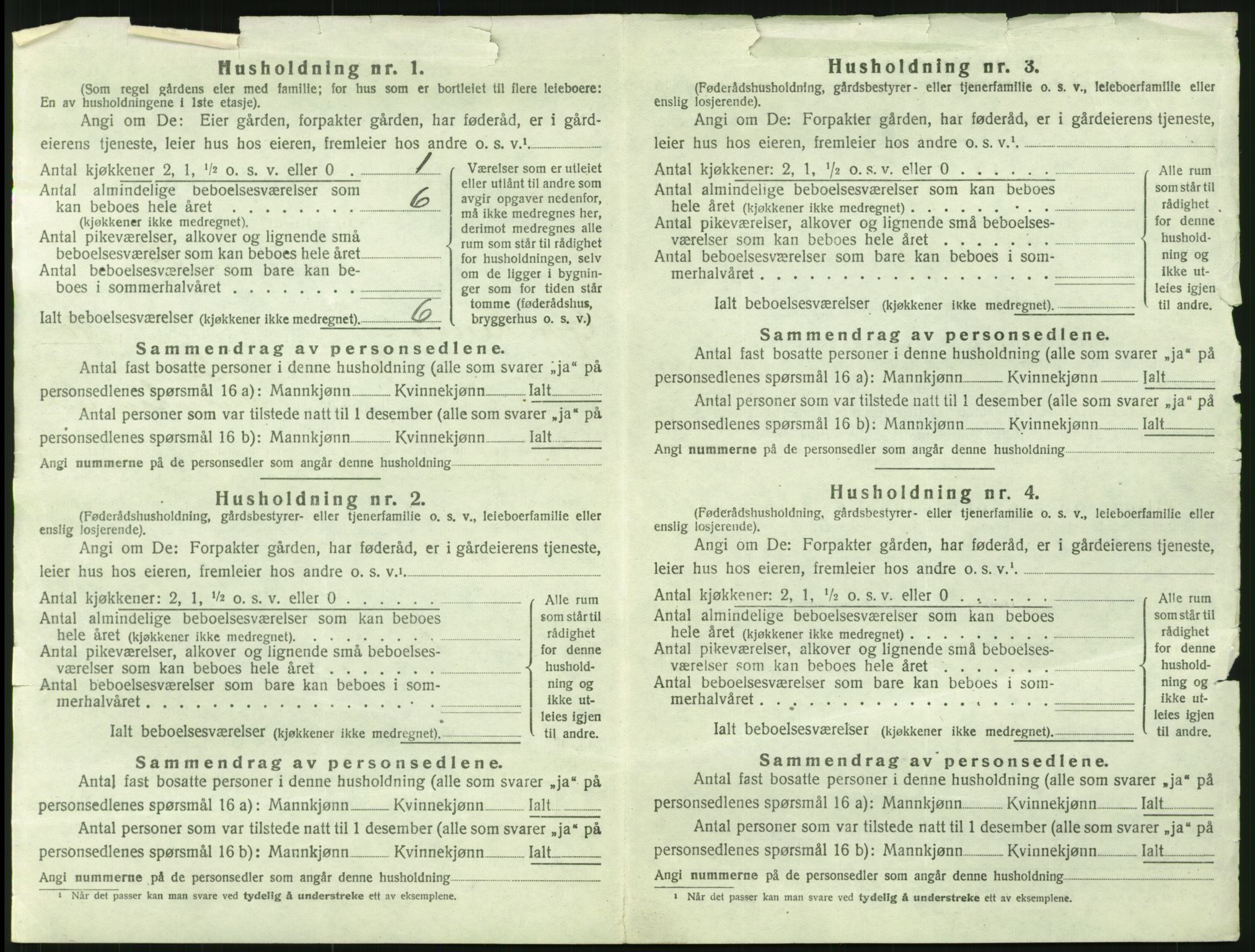 SAH, 1920 census for Øvre Rendal, 1920, p. 682