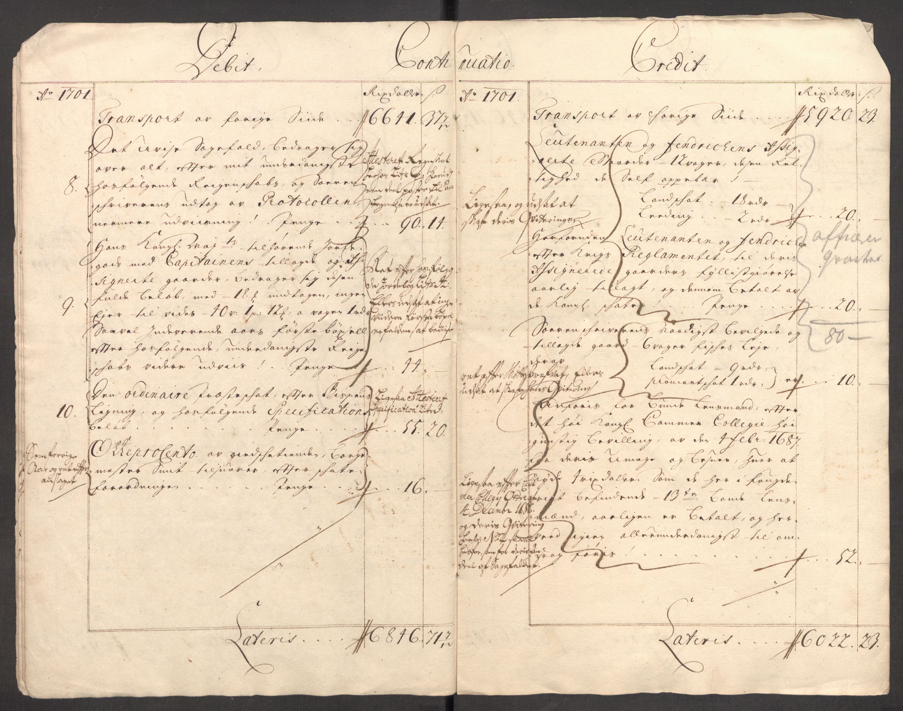 Rentekammeret inntil 1814, Reviderte regnskaper, Fogderegnskap, AV/RA-EA-4092/R54/L3558: Fogderegnskap Sunnmøre, 1700-1701, p. 322