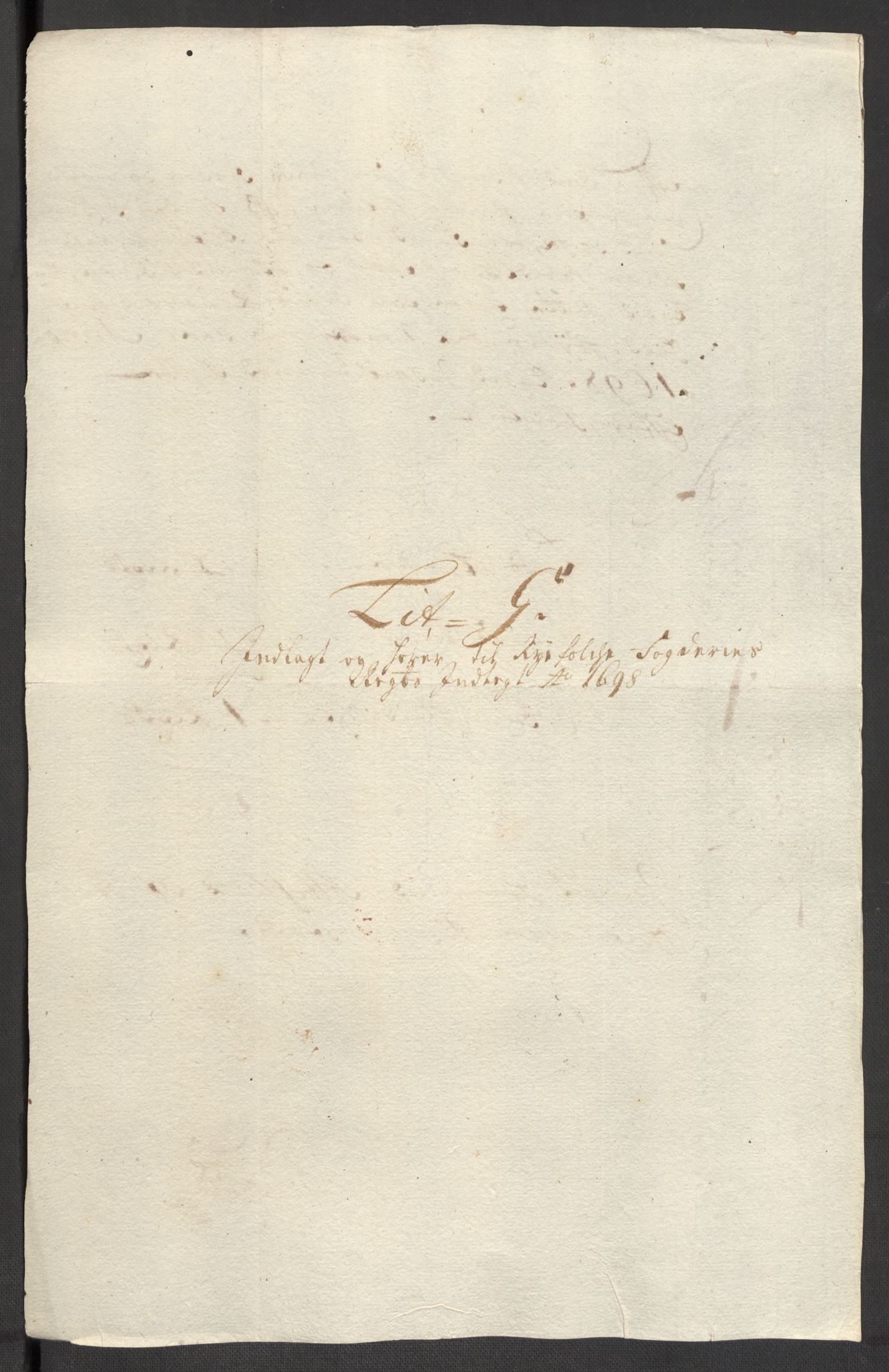 Rentekammeret inntil 1814, Reviderte regnskaper, Fogderegnskap, AV/RA-EA-4092/R47/L2858: Fogderegnskap Ryfylke, 1697-1700, p. 216