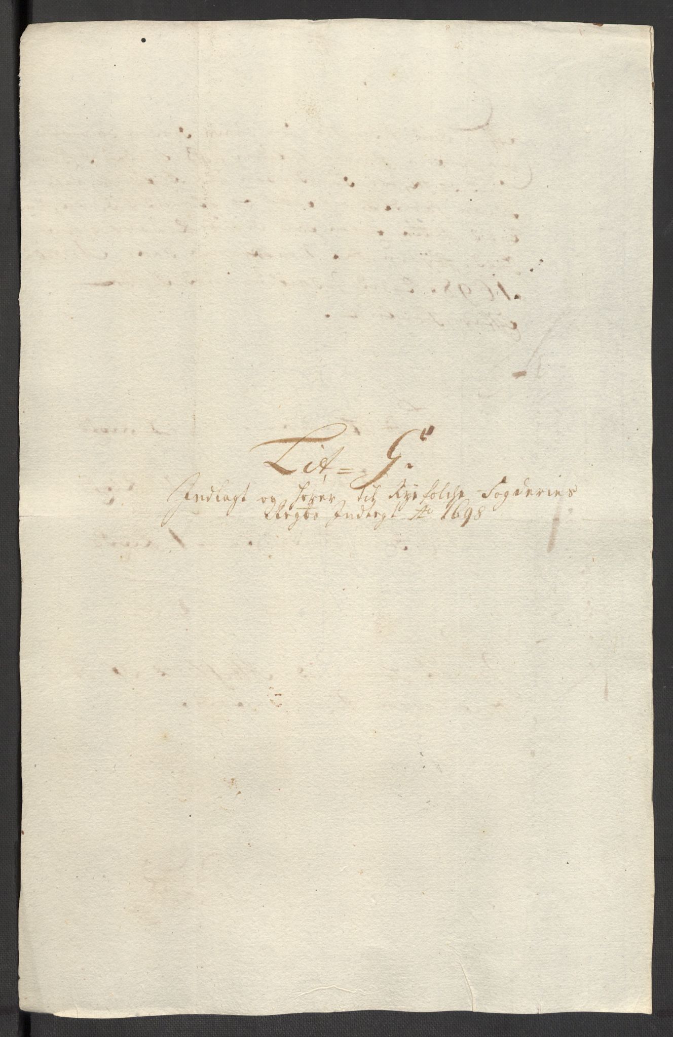 Rentekammeret inntil 1814, Reviderte regnskaper, Fogderegnskap, RA/EA-4092/R47/L2858: Fogderegnskap Ryfylke, 1697-1700, p. 216