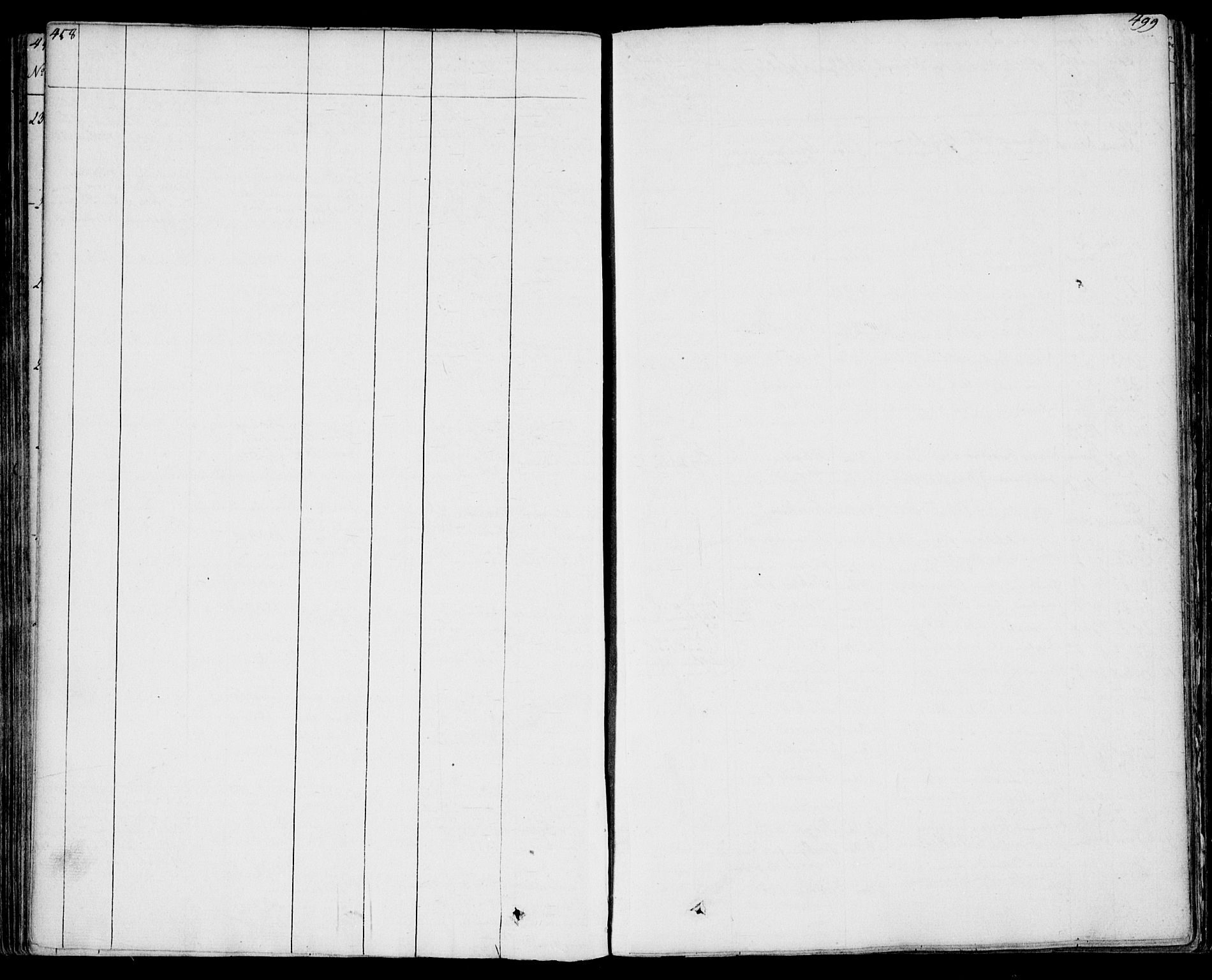 Bamble kirkebøker, AV/SAKO-A-253/F/Fa/L0004: Parish register (official) no. I 4, 1834-1853, p. 498-499