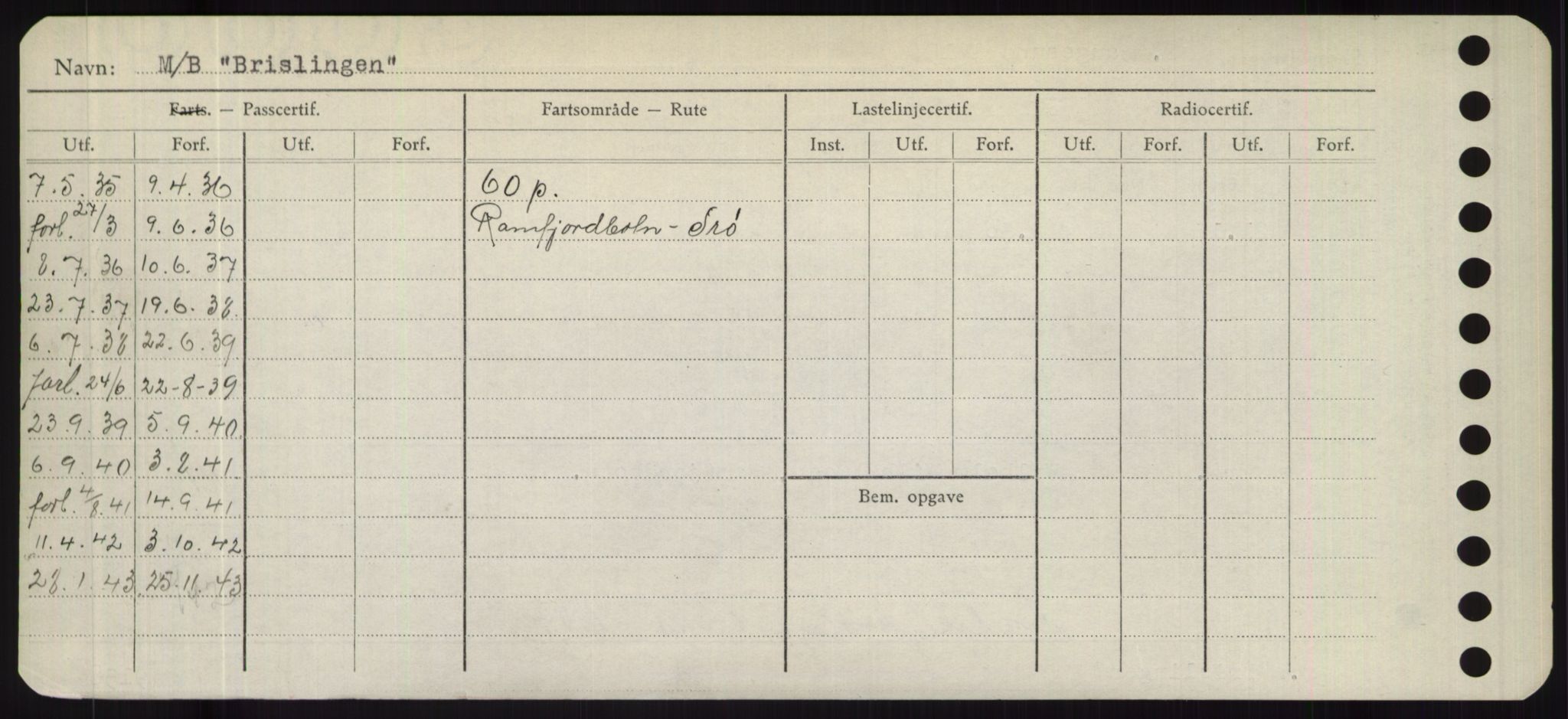 Sjøfartsdirektoratet med forløpere, Skipsmålingen, AV/RA-S-1627/H/Hd/L0005: Fartøy, Br-Byg, p. 290