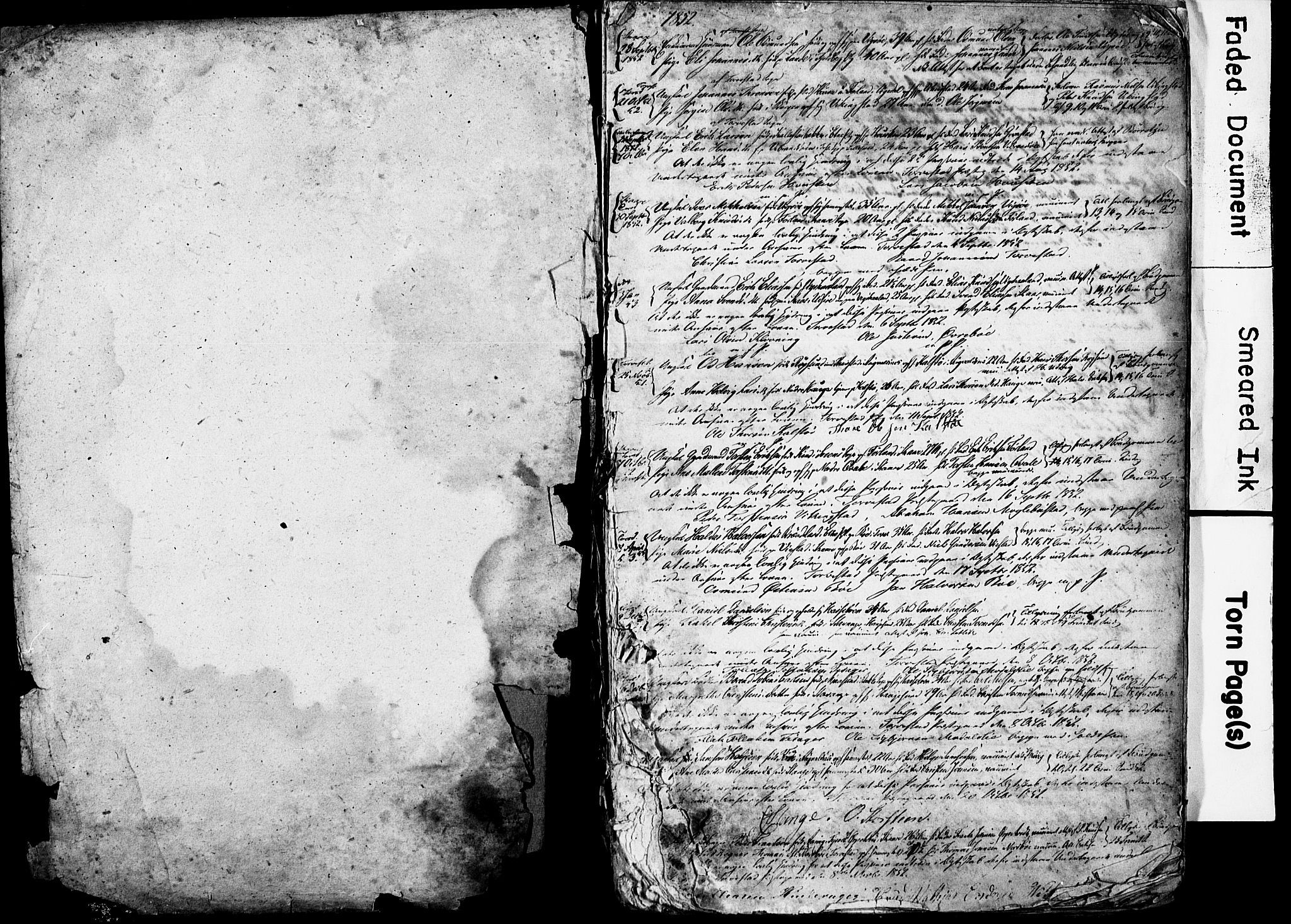 Torvastad sokneprestkontor, AV/SAST-A -101857/I/Ie/L0001: Banns register no. X 1A, 1852-1875