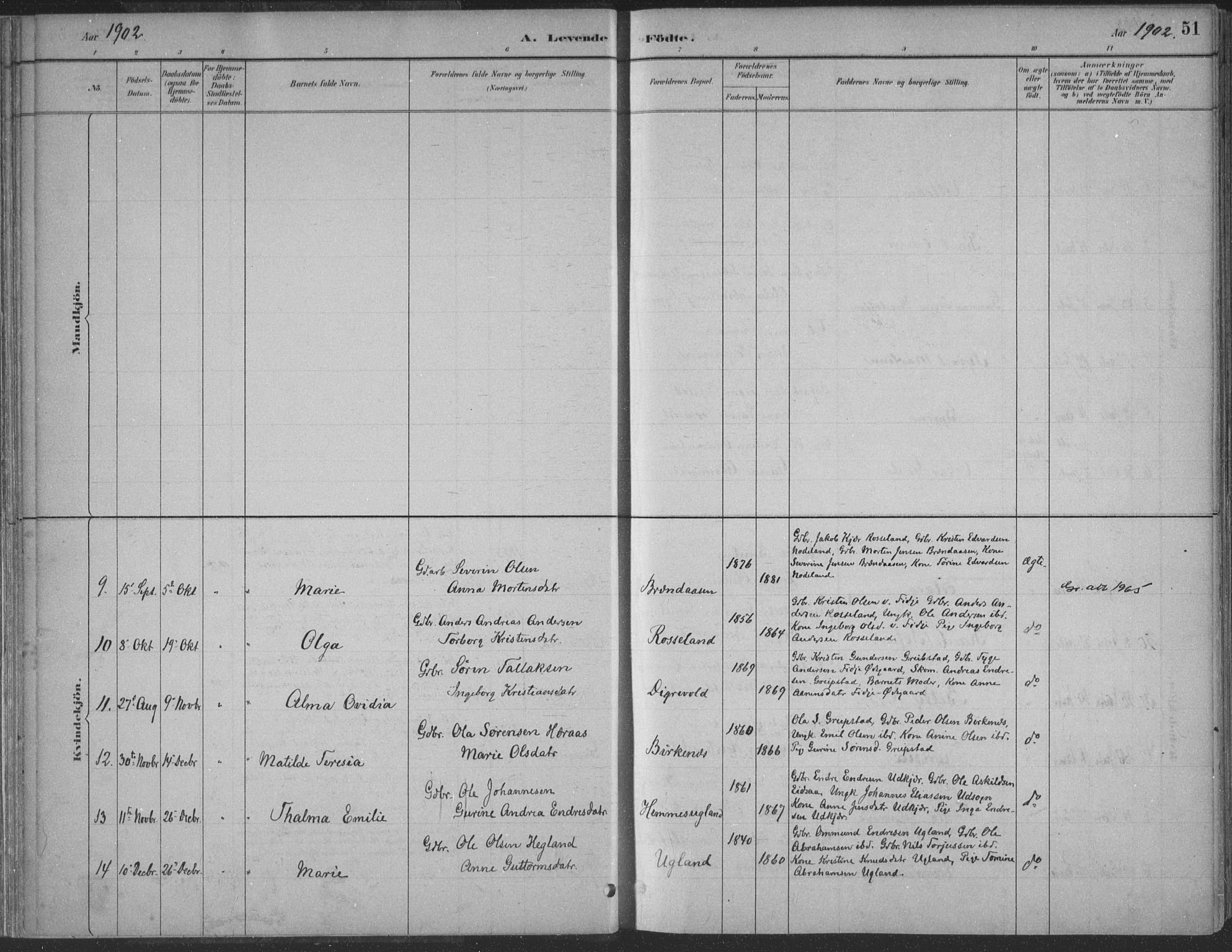 Søgne sokneprestkontor, AV/SAK-1111-0037/F/Fa/Faa/L0003: Parish register (official) no. A 3, 1883-1910, p. 51