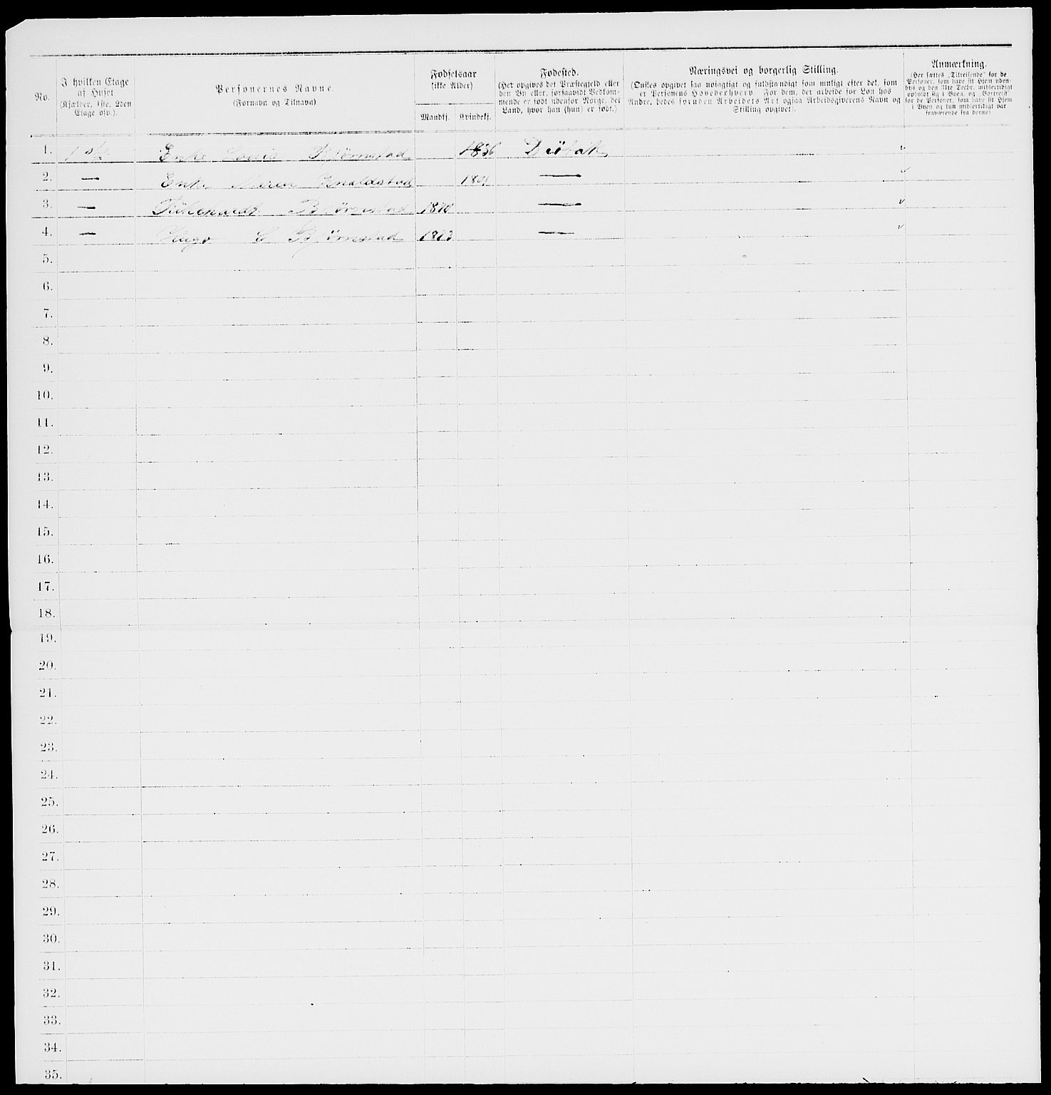 RA, 1885 census for 0203 Drøbak, 1885, p. 245