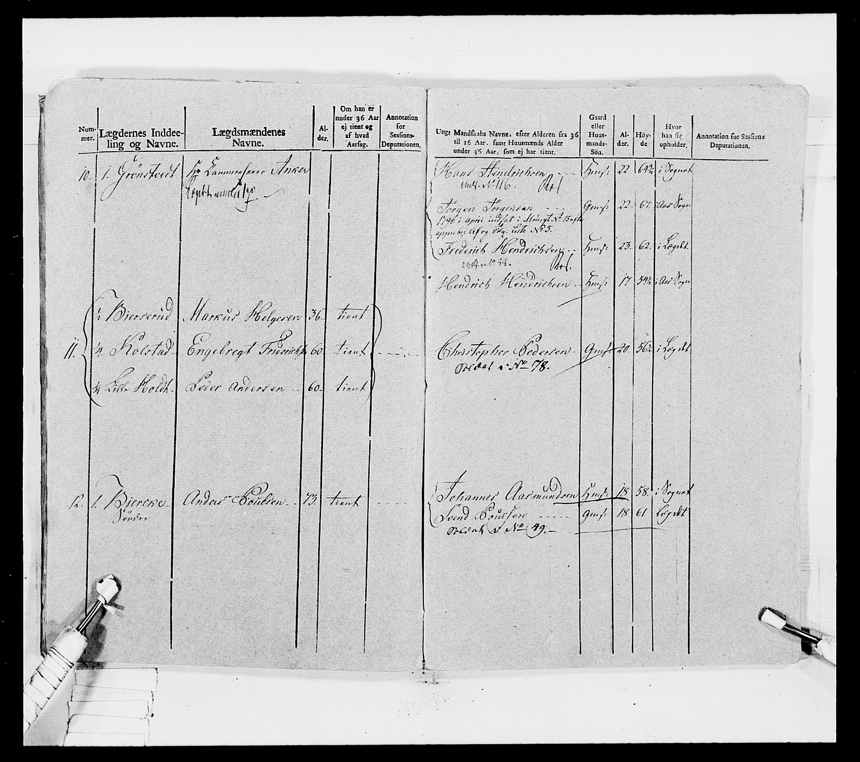 Generalitets- og kommissariatskollegiet, Det kongelige norske kommissariatskollegium, AV/RA-EA-5420/E/Eh/L0031a: Nordafjelske gevorbne infanteriregiment, 1769-1800, p. 267