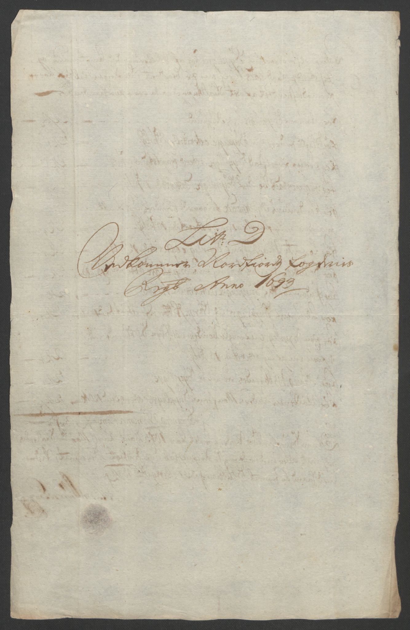 Rentekammeret inntil 1814, Reviderte regnskaper, Fogderegnskap, RA/EA-4092/R53/L3421: Fogderegnskap Sunn- og Nordfjord, 1693-1694, p. 204