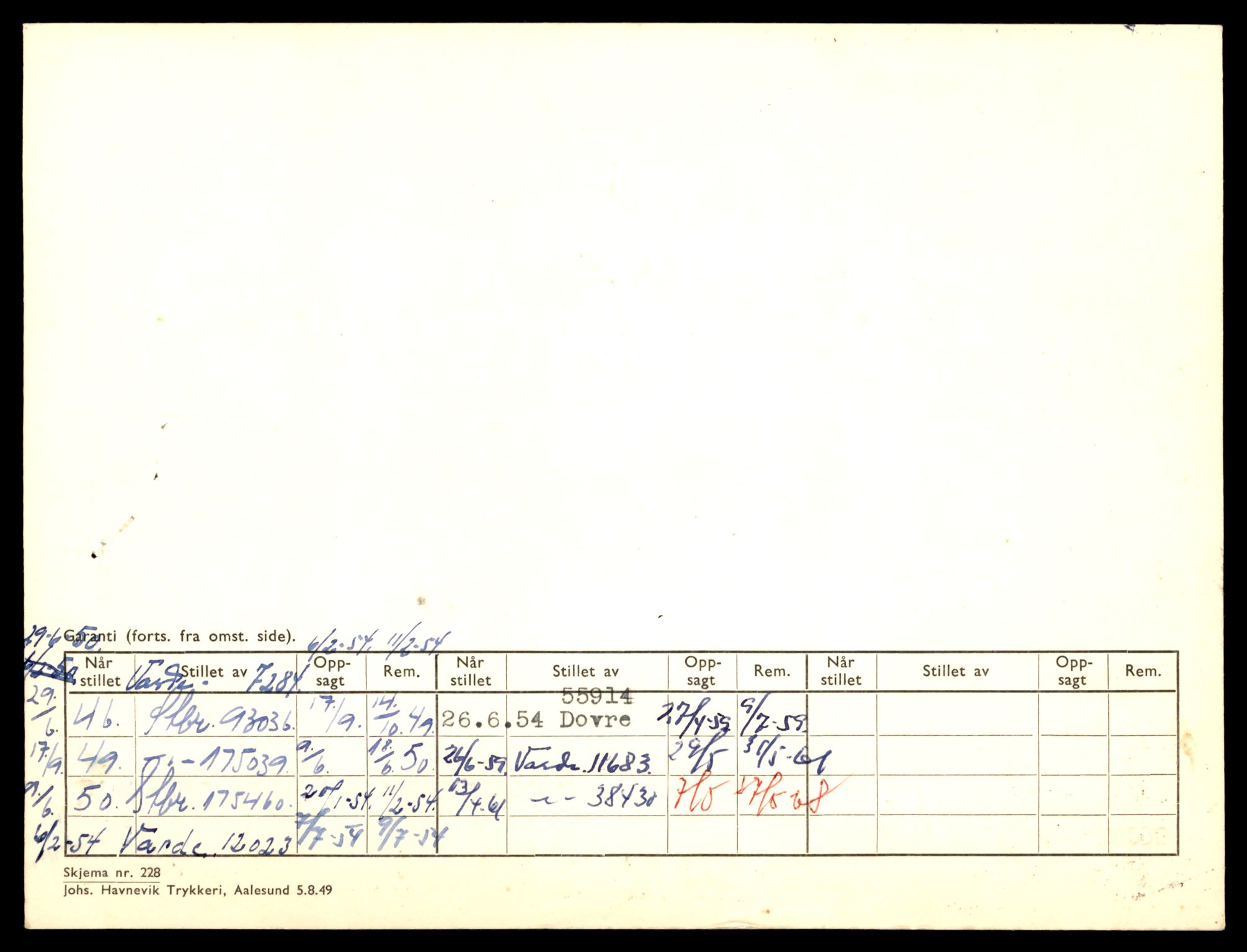 Møre og Romsdal vegkontor - Ålesund trafikkstasjon, AV/SAT-A-4099/F/Fe/L0036: Registreringskort for kjøretøy T 12831 - T 13030, 1927-1998, p. 162