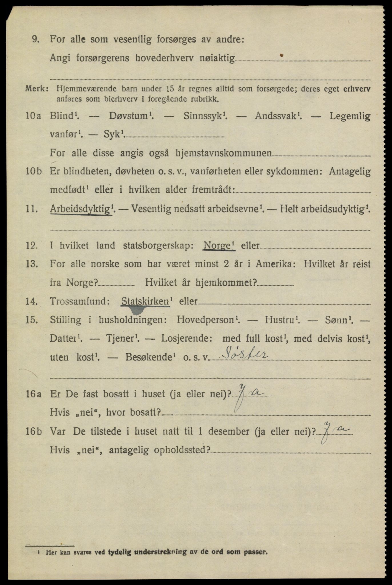 SAKO, 1920 census for Heddal, 1920, p. 7915