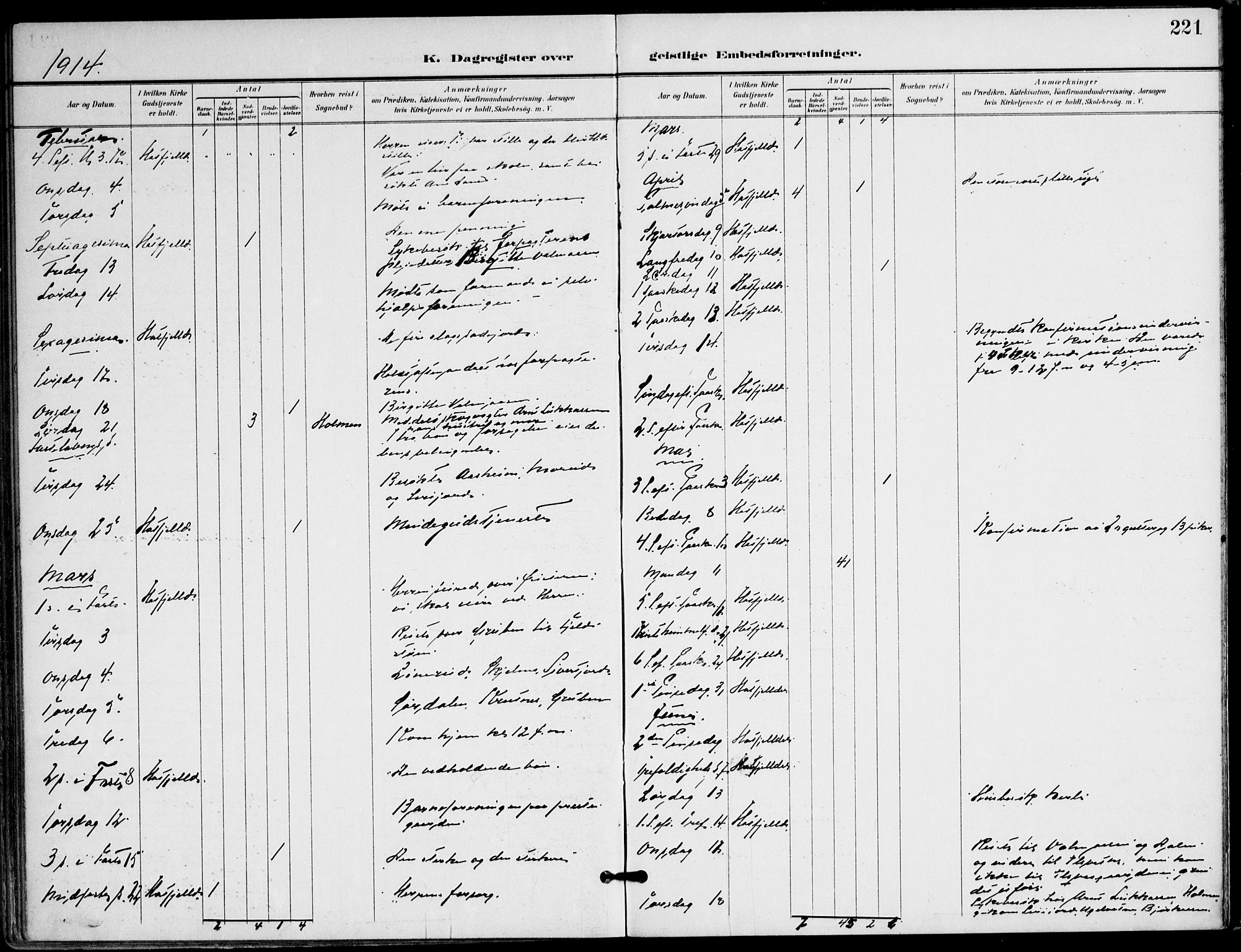 Ministerialprotokoller, klokkerbøker og fødselsregistre - Nordland, AV/SAT-A-1459/823/L0326: Parish register (official) no. 823A03, 1899-1919, p. 221