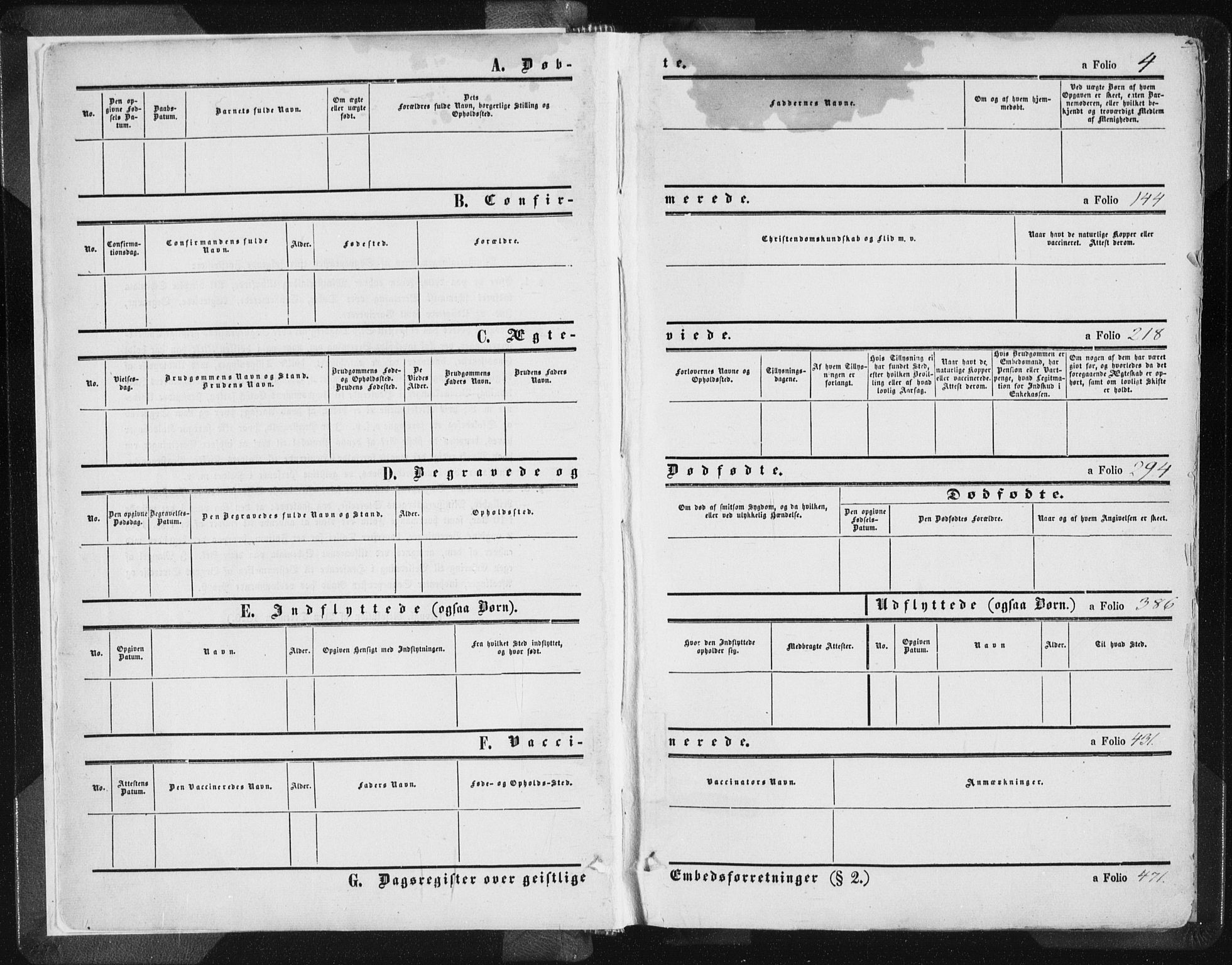 Vikedal sokneprestkontor, AV/SAST-A-101840/01/IV: Parish register (official) no. A 6.1, 1851-1867