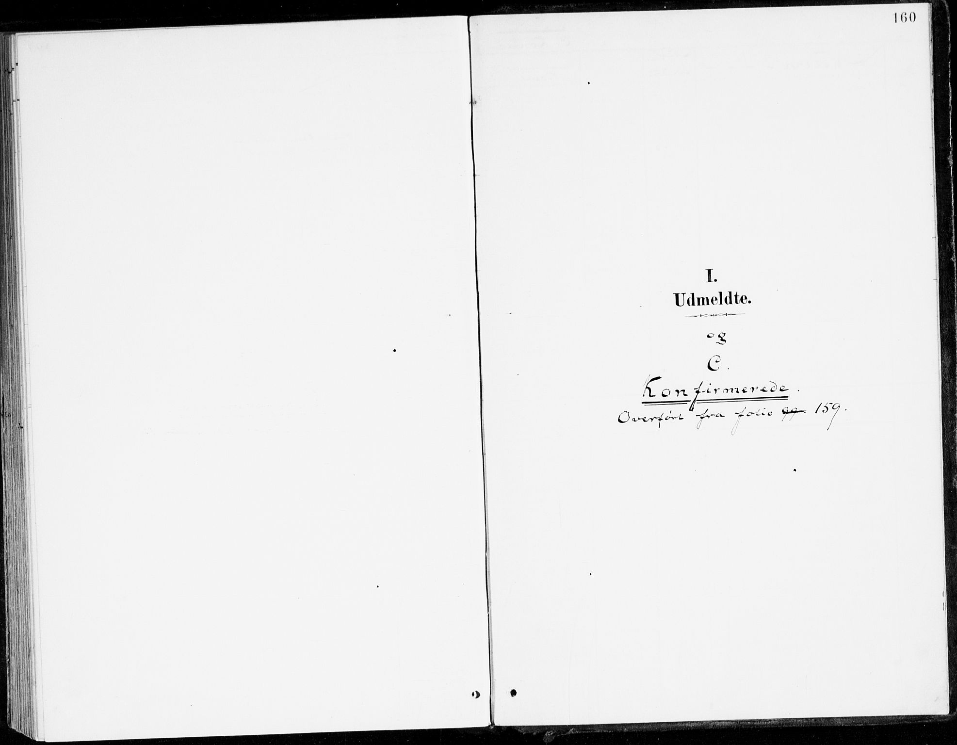 Leikanger sokneprestembete, AV/SAB-A-81001/H/Haa/Haad/L0001: Parish register (official) no. D 1, 1887-1922, p. 160