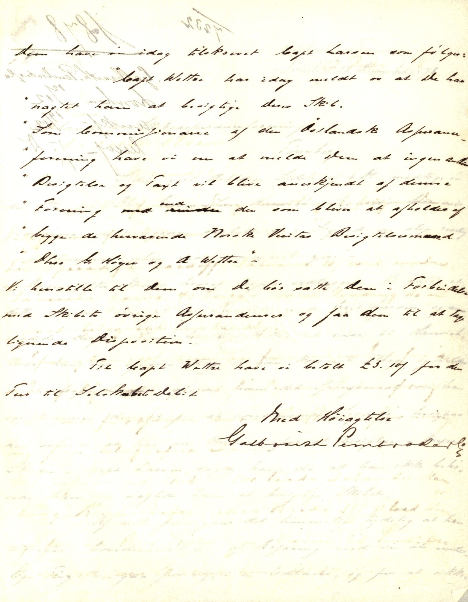 Pa 63 - Østlandske skibsassuranceforening, VEMU/A-1079/G/Ga/L0010/0026: Havaridokumenter / Sigurd, 1878