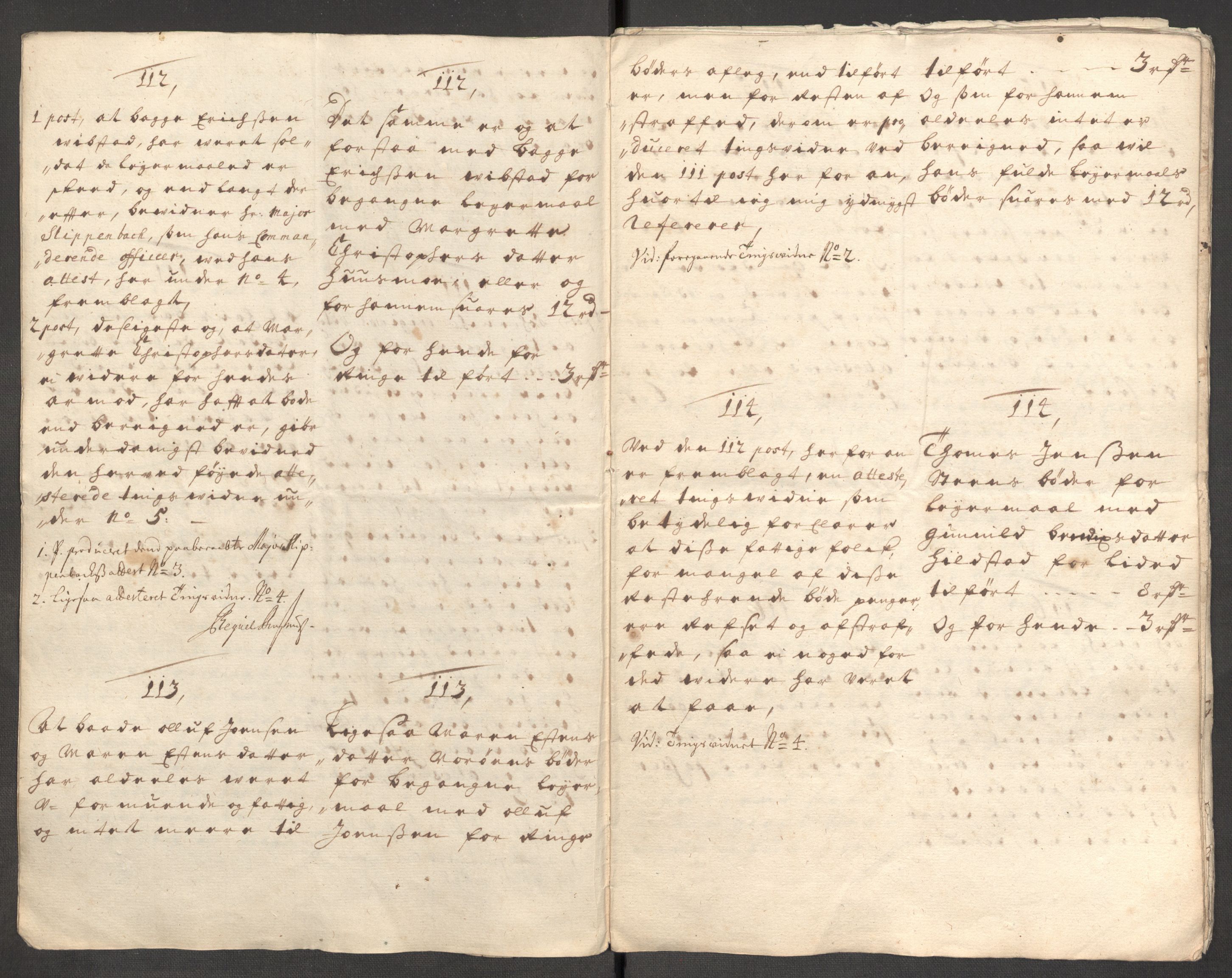 Rentekammeret inntil 1814, Reviderte regnskaper, Fogderegnskap, AV/RA-EA-4092/R64/L4425: Fogderegnskap Namdal, 1696-1698, p. 279