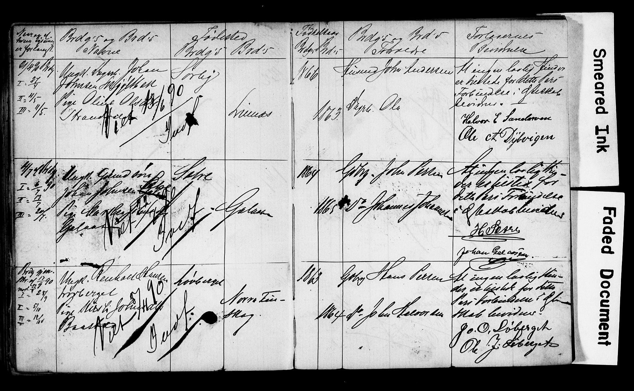 Trysil prestekontor, AV/SAH-PREST-046/I/Ie: Banns register no. 1, 1882-1899