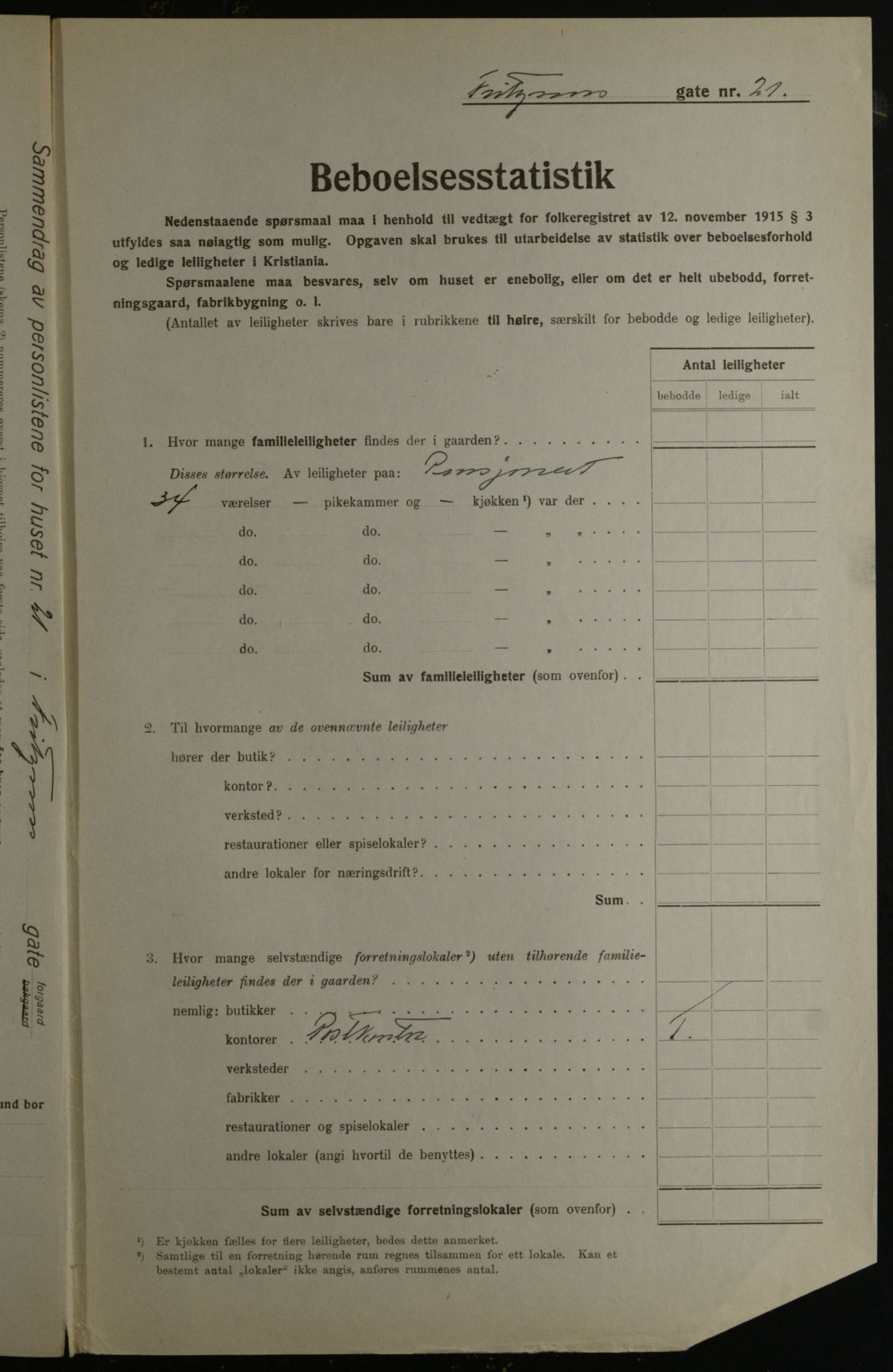 OBA, Municipal Census 1923 for Kristiania, 1923, p. 30544