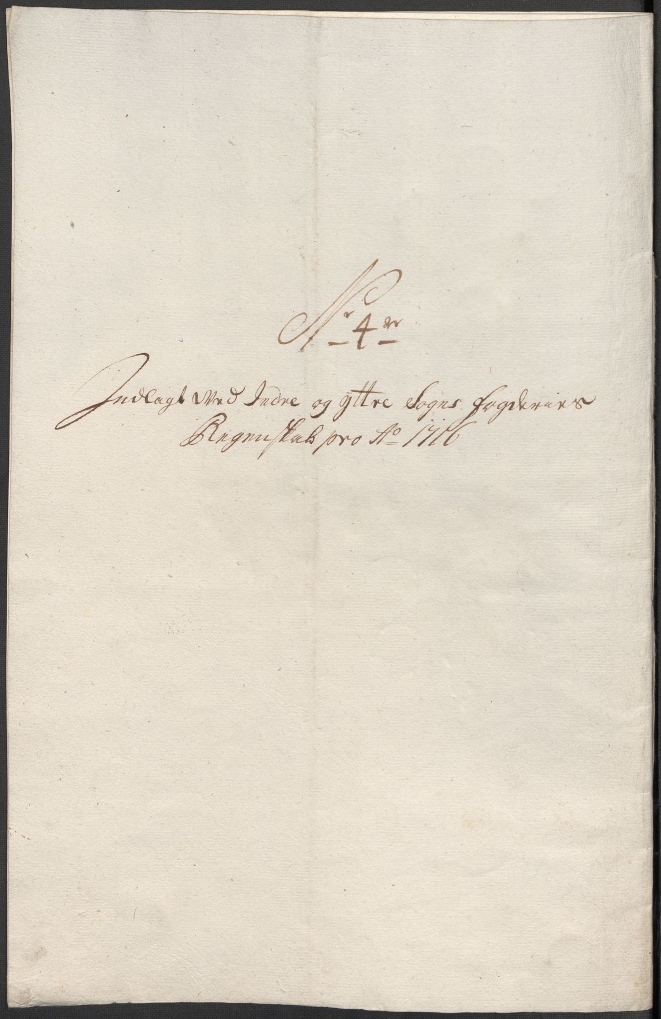 Rentekammeret inntil 1814, Reviderte regnskaper, Fogderegnskap, AV/RA-EA-4092/R52/L3320: Fogderegnskap Sogn, 1715-1716, p. 395