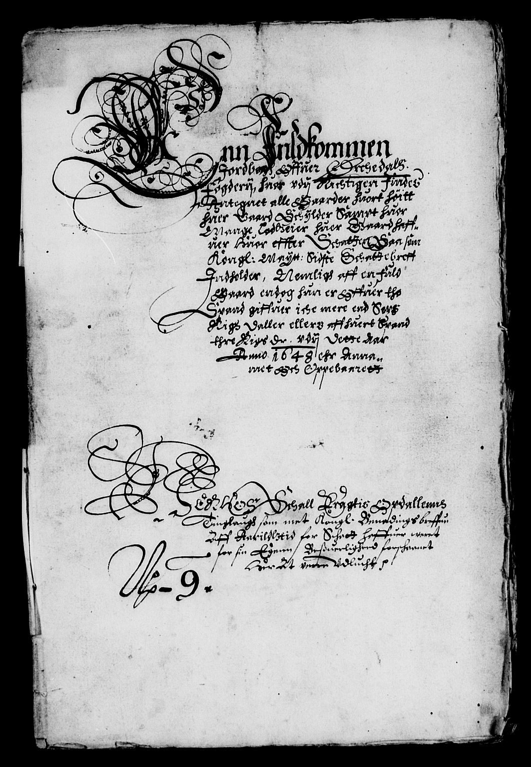 Rentekammeret inntil 1814, Reviderte regnskaper, Lensregnskaper, AV/RA-EA-5023/R/Rb/Rbw/L0094: Trondheim len, 1648-1650