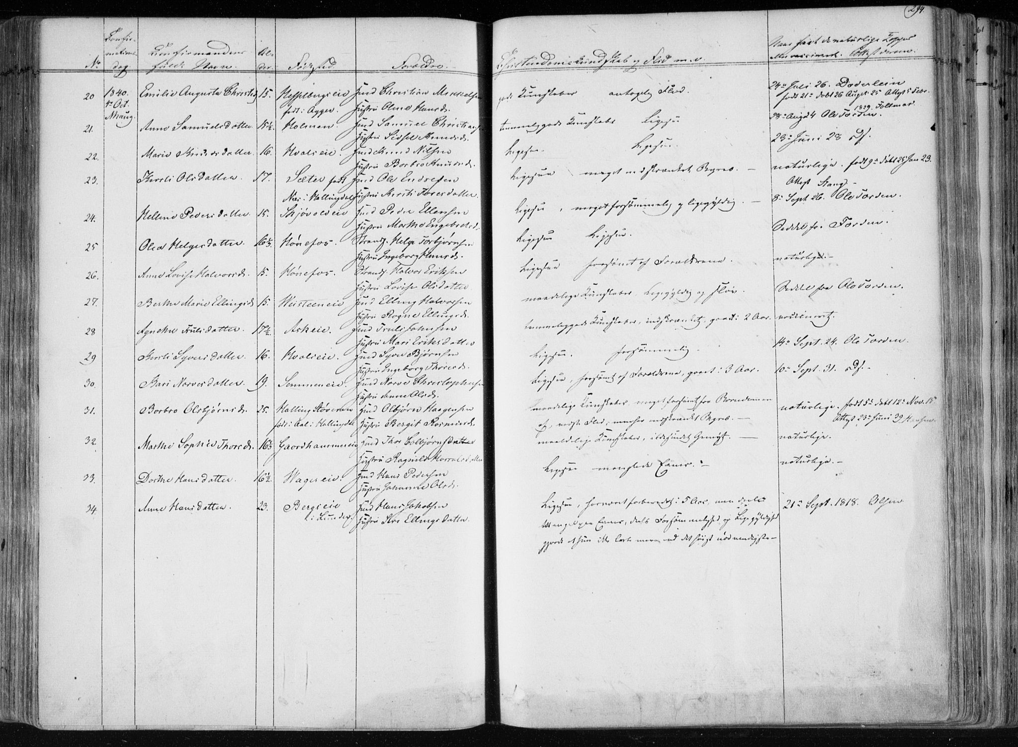 Norderhov kirkebøker, AV/SAKO-A-237/F/Fa/L0010: Parish register (official) no. 10, 1837-1847, p. 294