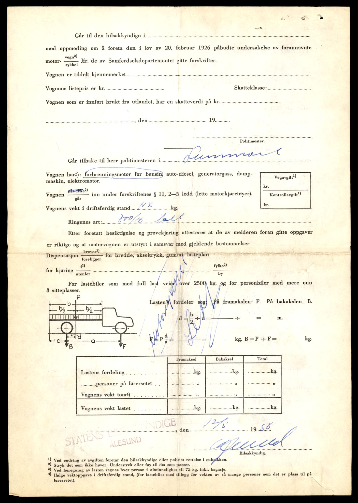 Møre og Romsdal vegkontor - Ålesund trafikkstasjon, AV/SAT-A-4099/F/Fe/L0041: Registreringskort for kjøretøy T 13710 - T 13905, 1927-1998, p. 472
