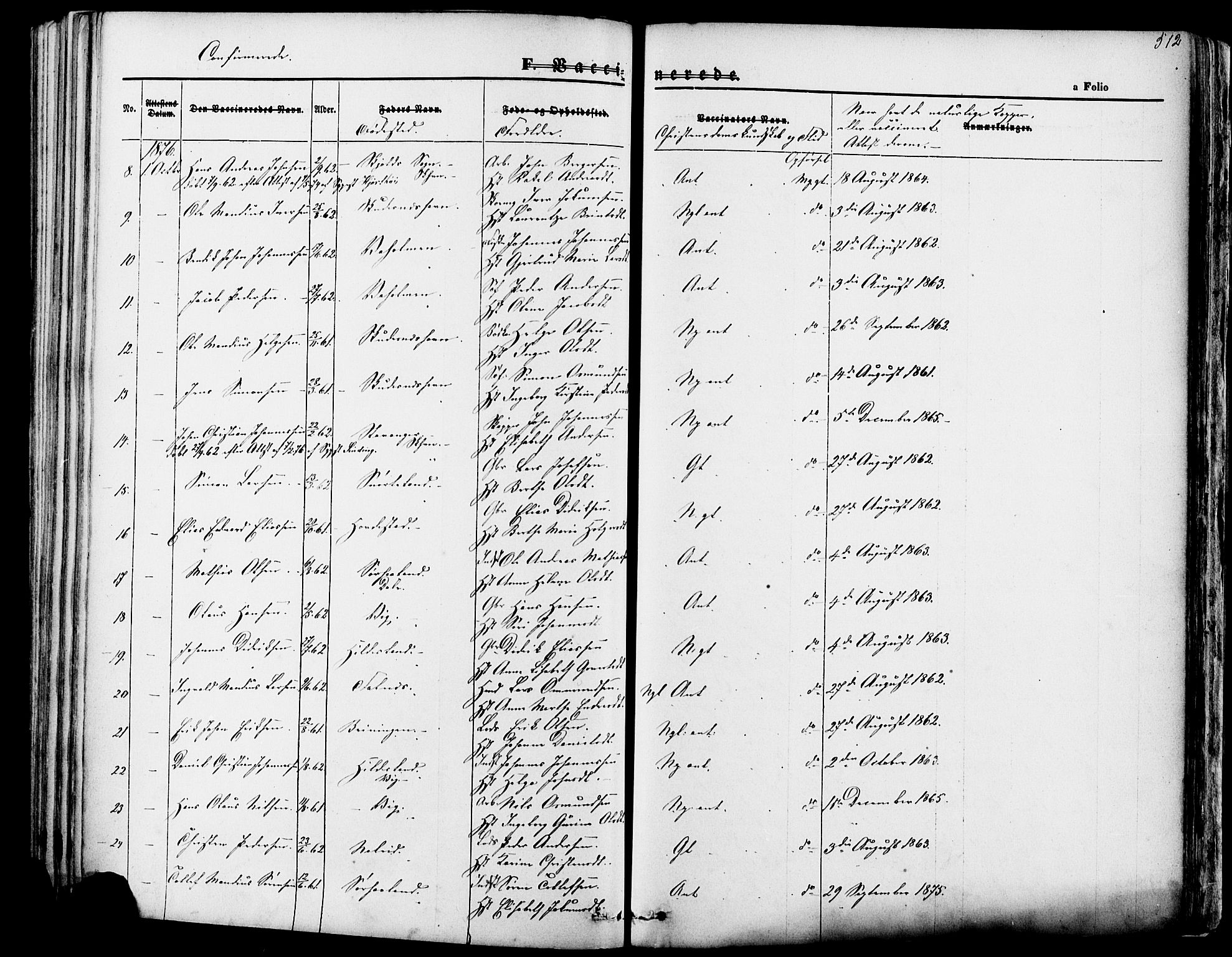 Skudenes sokneprestkontor, AV/SAST-A -101849/H/Ha/Haa/L0006: Parish register (official) no. A 4, 1864-1881, p. 512