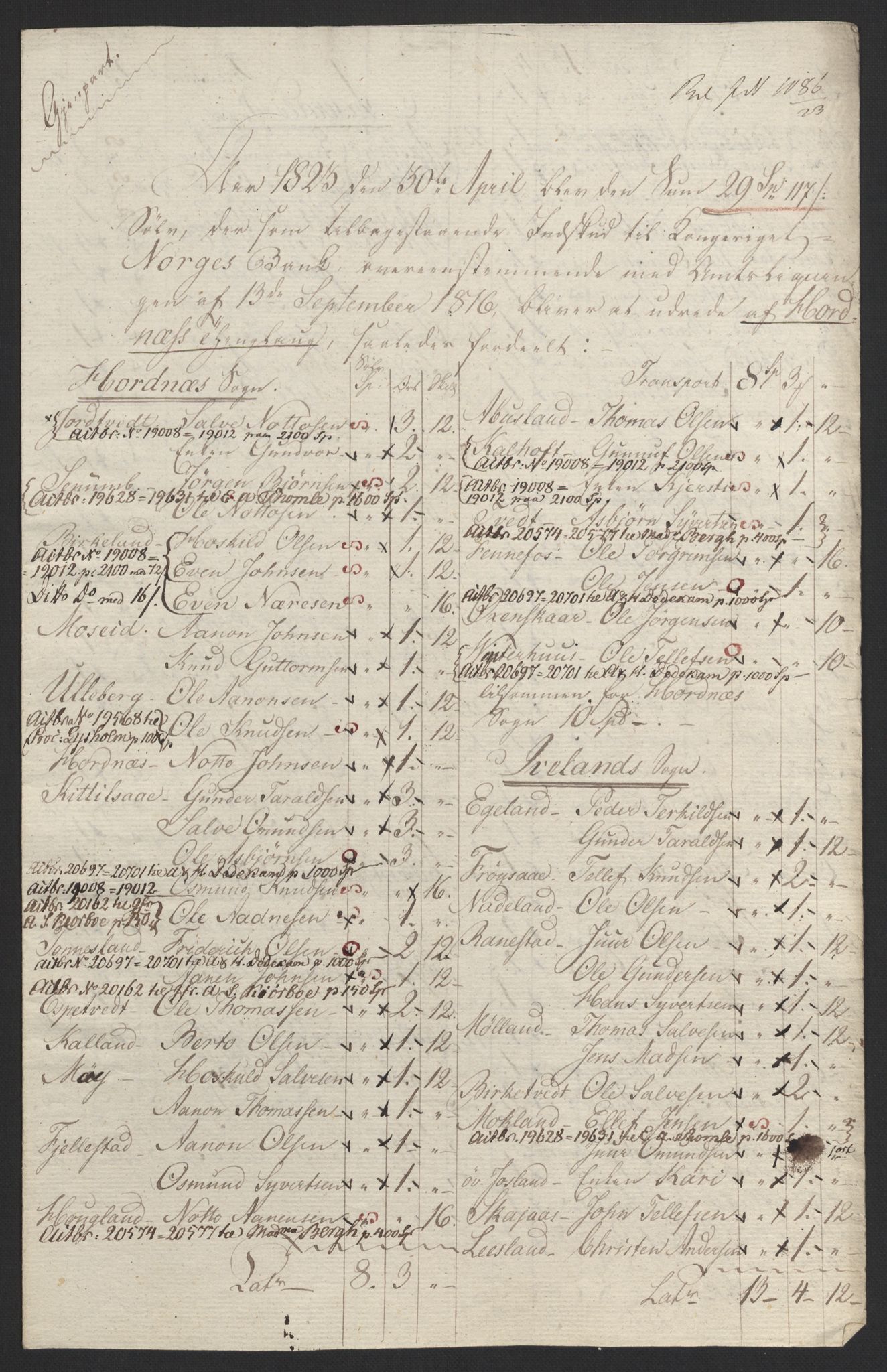 Sølvskatten 1816, NOBA/SOLVSKATTEN/A/L0029: Bind 31: Råbyggelaget fogderi, 1816-1823, p. 51