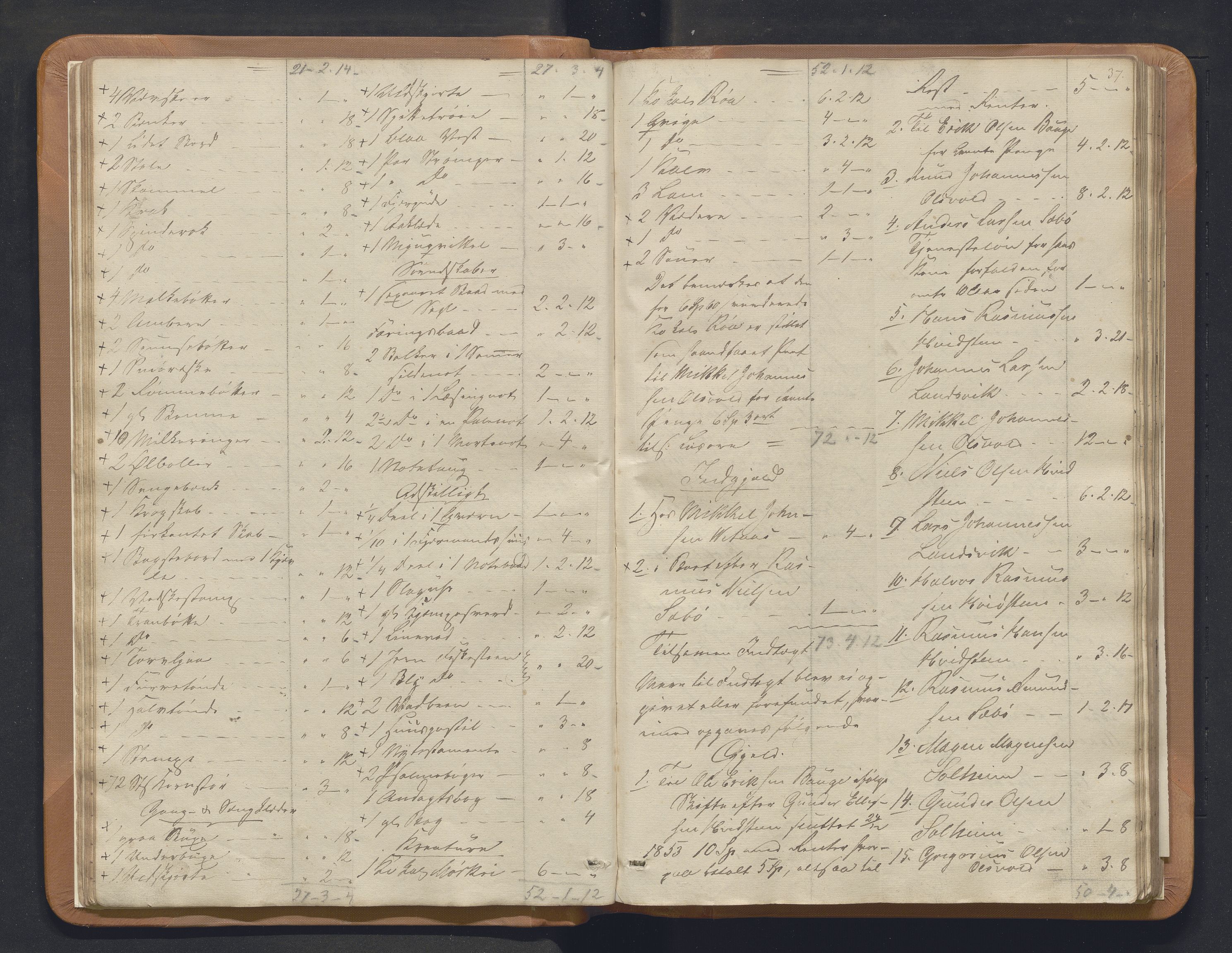 Nordhordland sorenskrivar, AV/SAB-A-2901/1/H/Hb/L0020: Registreringsprotokollar, 1859-1865, p. 36-37