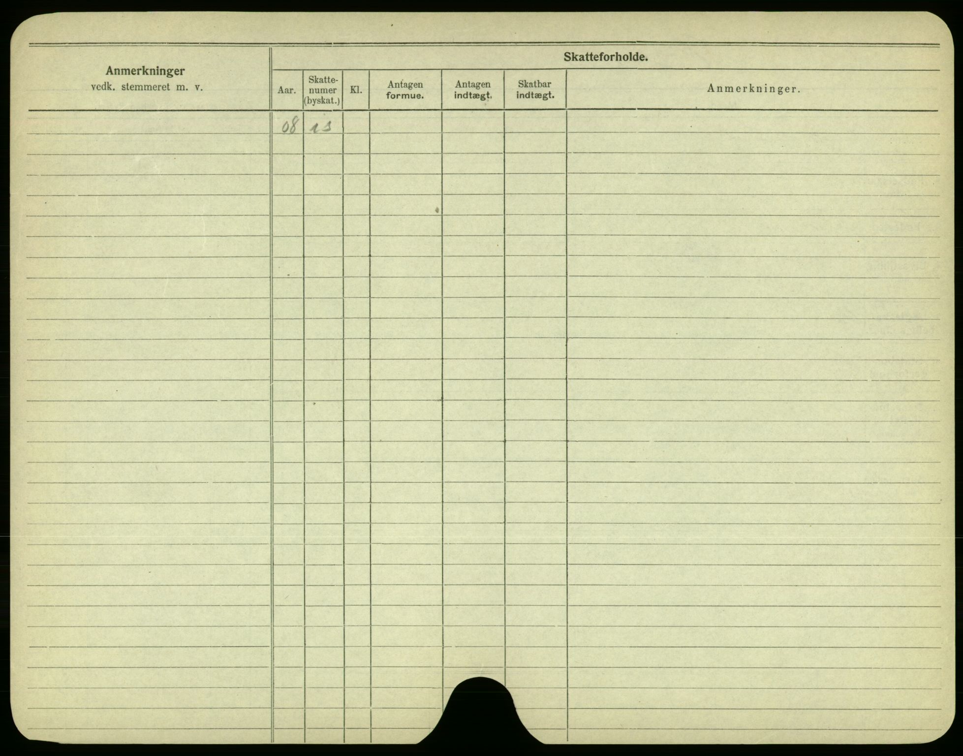 Oslo folkeregister, Registerkort, SAO/A-11715/F/Fa/Fac/L0002: Menn, 1906-1914, p. 999b