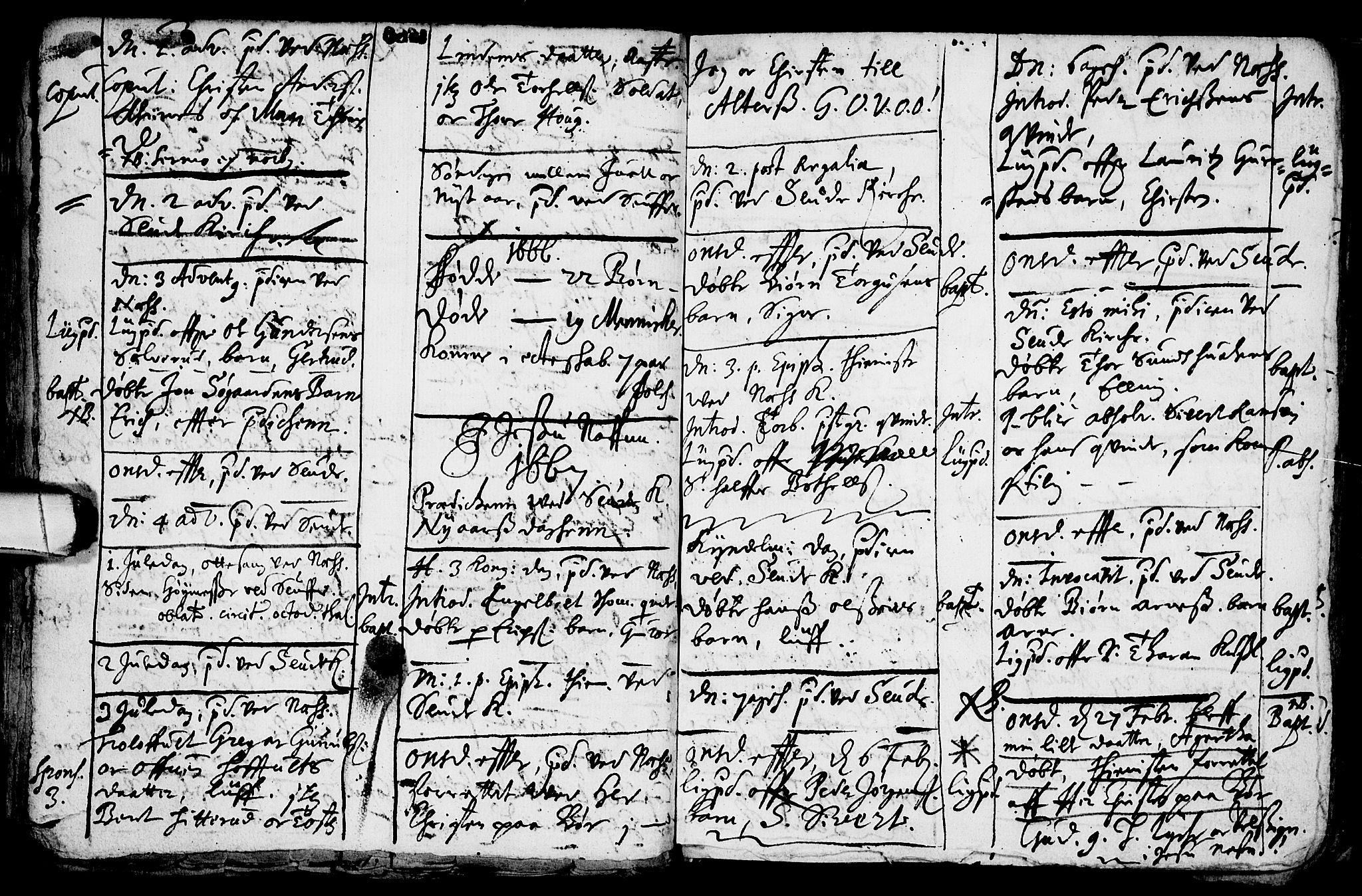 Sauherad kirkebøker, SAKO/A-298/F/Fa/L0001: Parish register (official) no. I 1, 1649-1681