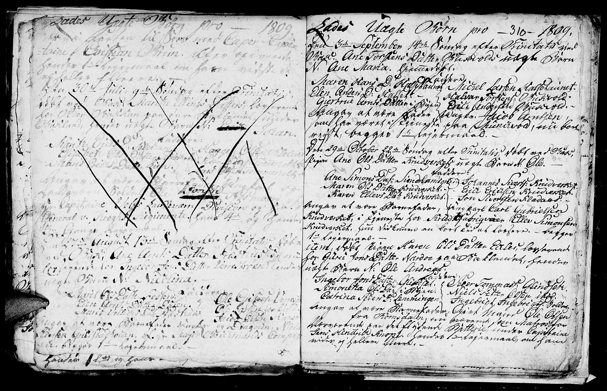 Ministerialprotokoller, klokkerbøker og fødselsregistre - Sør-Trøndelag, SAT/A-1456/606/L0305: Parish register (copy) no. 606C01, 1757-1819, p. 310