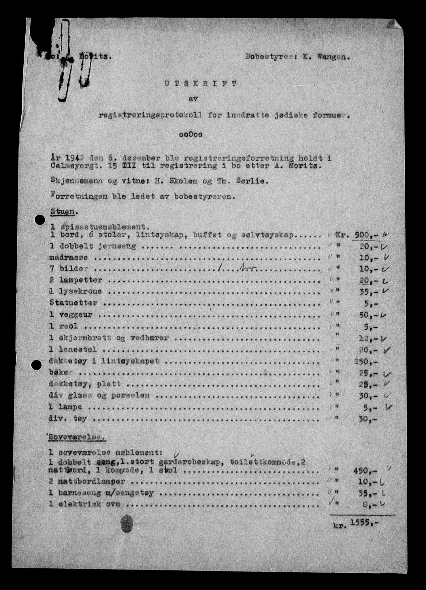 Justisdepartementet, Tilbakeføringskontoret for inndratte formuer, AV/RA-S-1564/H/Hc/Hcc/L0966: --, 1945-1947, p. 55