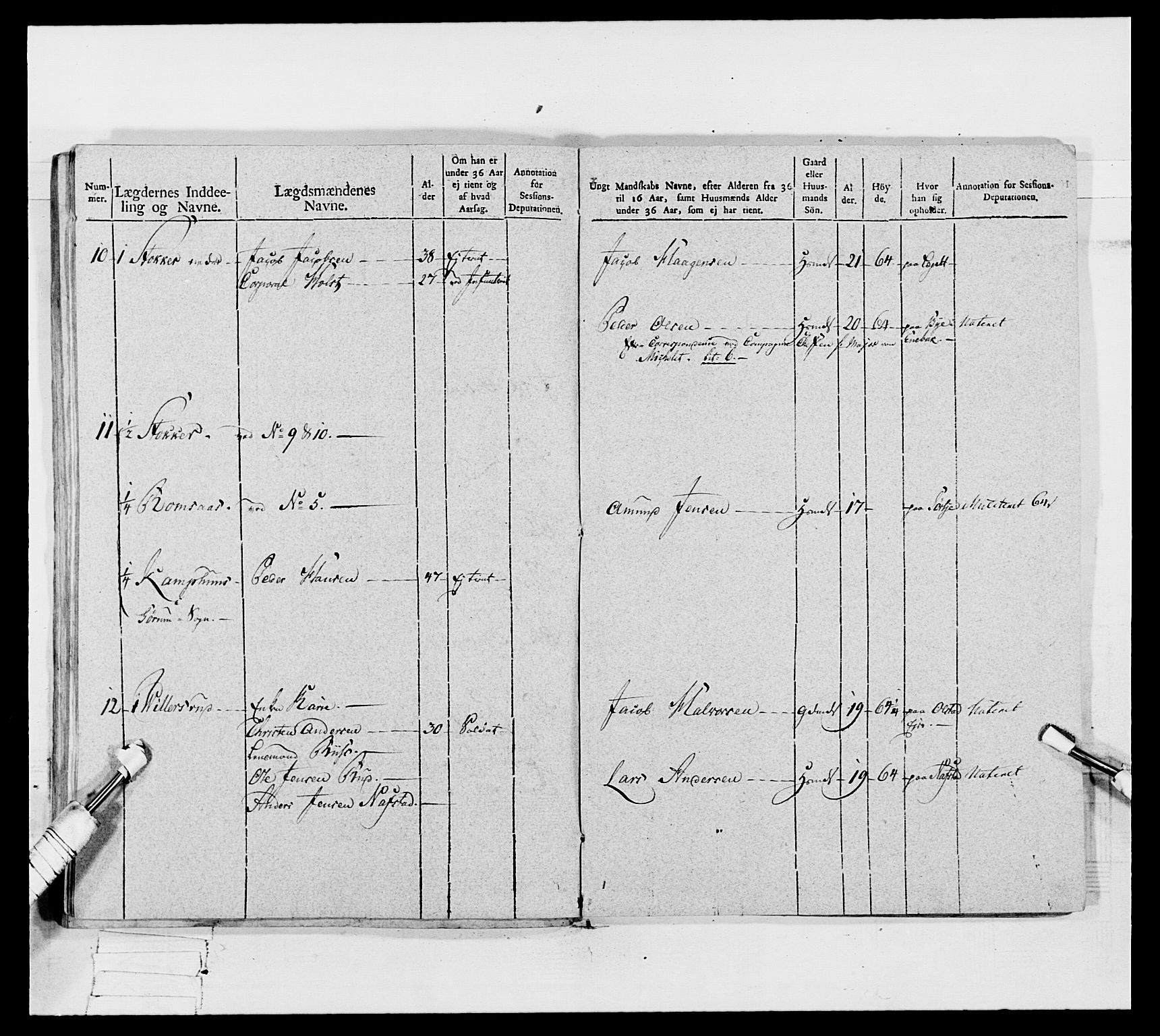 Generalitets- og kommissariatskollegiet, Det kongelige norske kommissariatskollegium, AV/RA-EA-5420/E/Eh/L0067: Opplandske nasjonale infanteriregiment, 1789-1797, p. 649