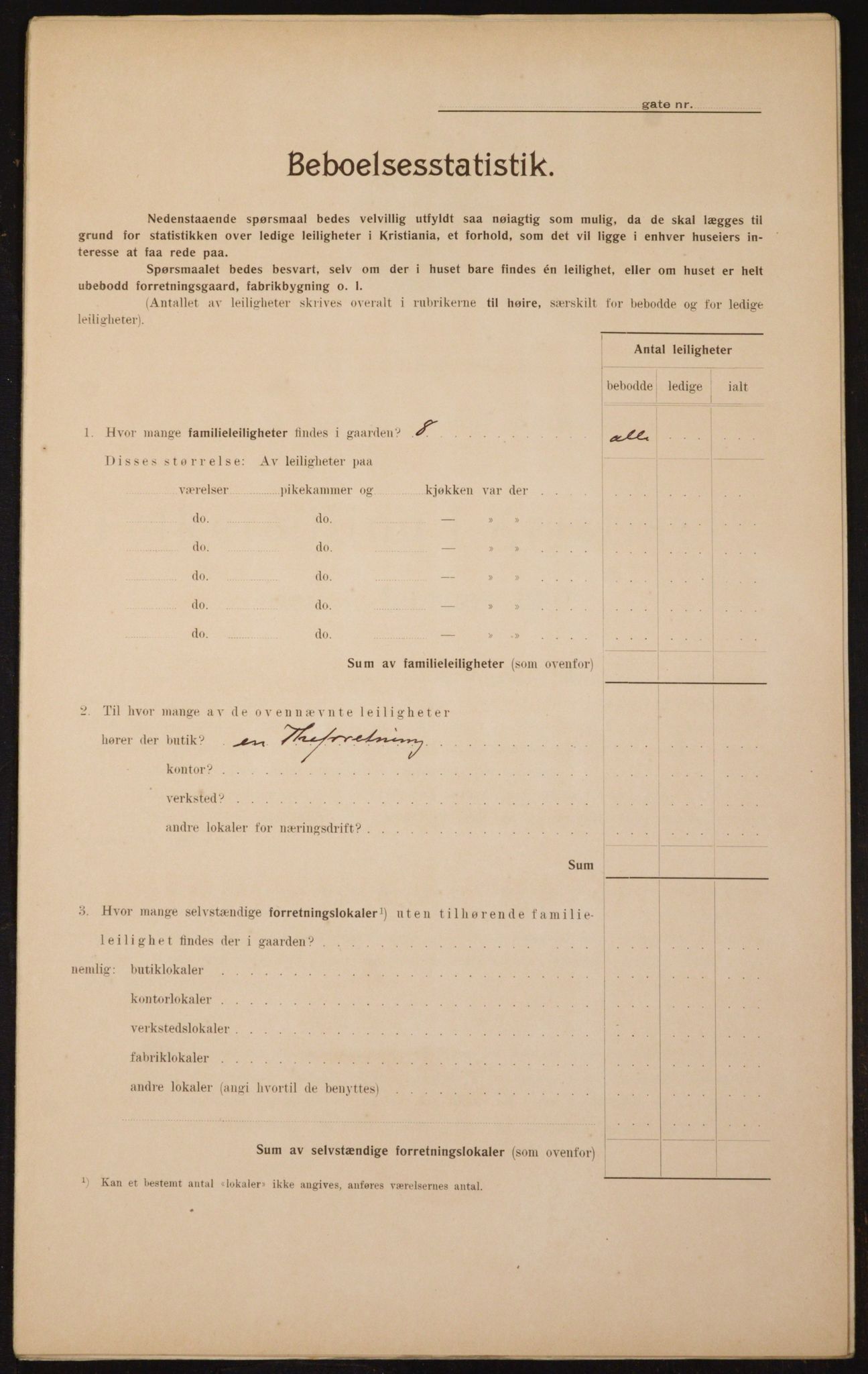 OBA, Municipal Census 1910 for Kristiania, 1910, p. 40771