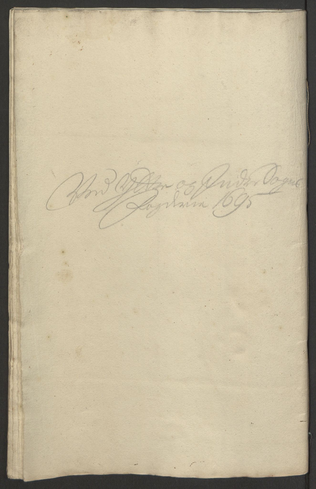 Rentekammeret inntil 1814, Reviderte regnskaper, Fogderegnskap, RA/EA-4092/R52/L3308: Fogderegnskap Sogn, 1695, p. 260