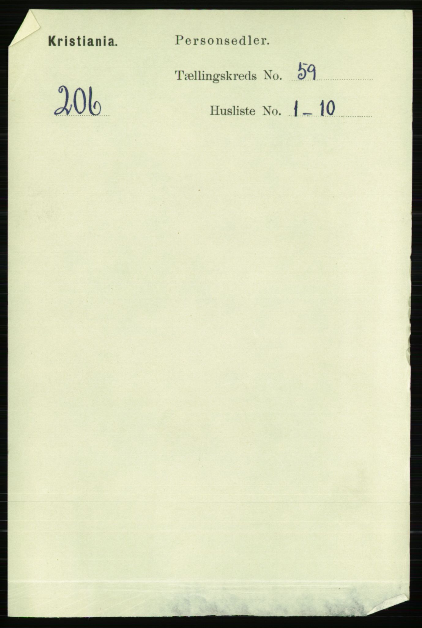 RA, 1891 census for 0301 Kristiania, 1891, p. 31362