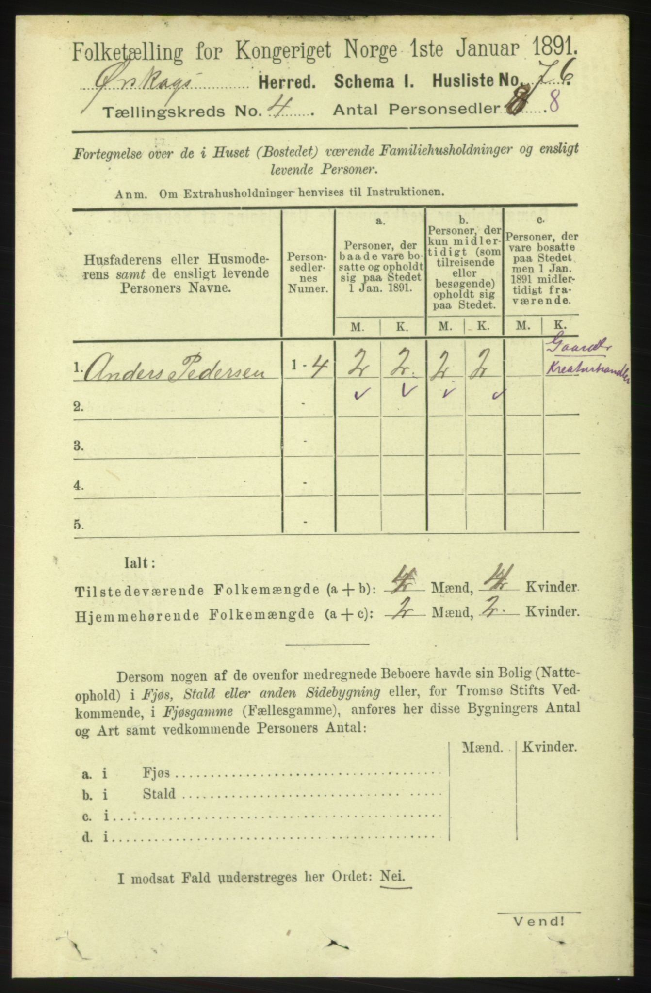 RA, 1891 census for 1527 Ørskog, 1891, p. 1739