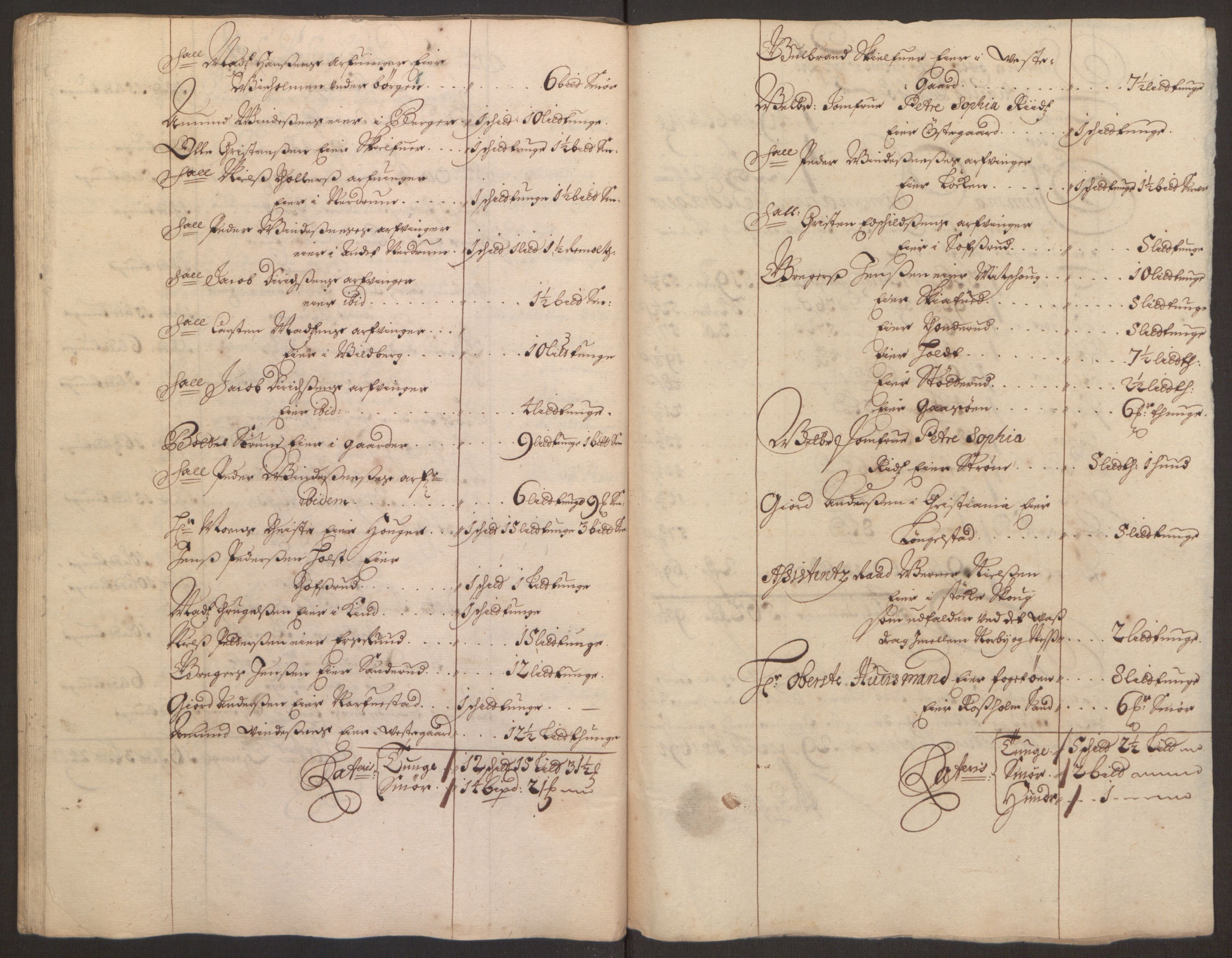 Rentekammeret inntil 1814, Reviderte regnskaper, Fogderegnskap, AV/RA-EA-4092/R11/L0579: Fogderegnskap Nedre Romerike, 1694-1695, p. 162