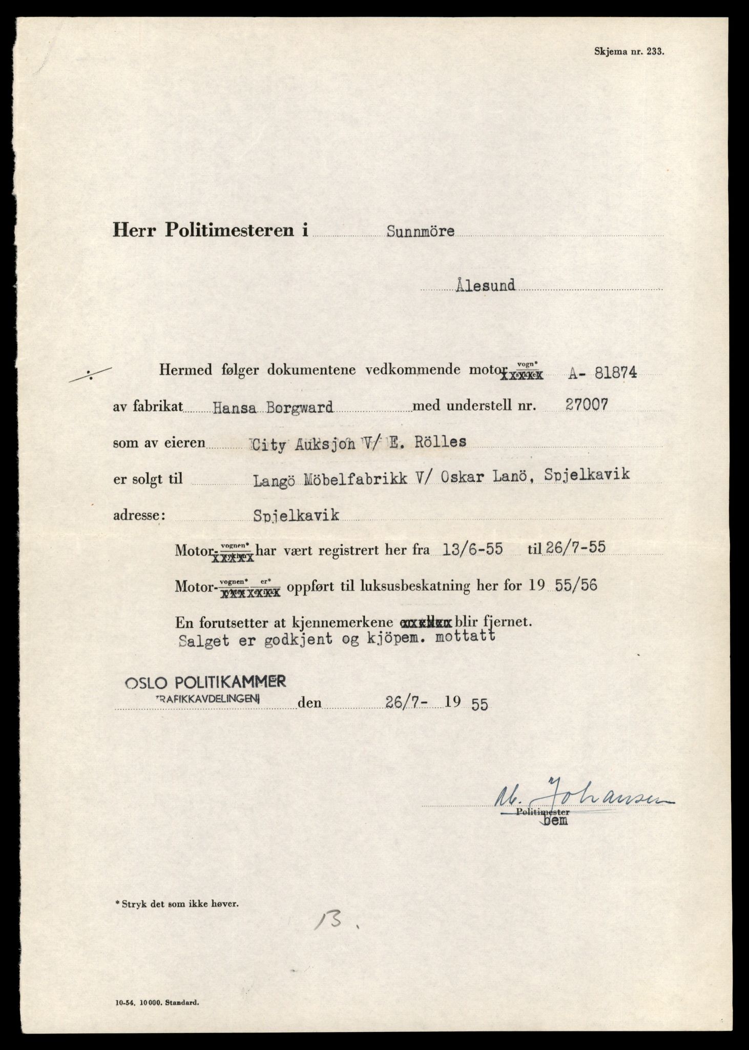 Møre og Romsdal vegkontor - Ålesund trafikkstasjon, AV/SAT-A-4099/F/Fe/L0048: Registreringskort for kjøretøy T 14721 - T 14863, 1927-1998, p. 3243