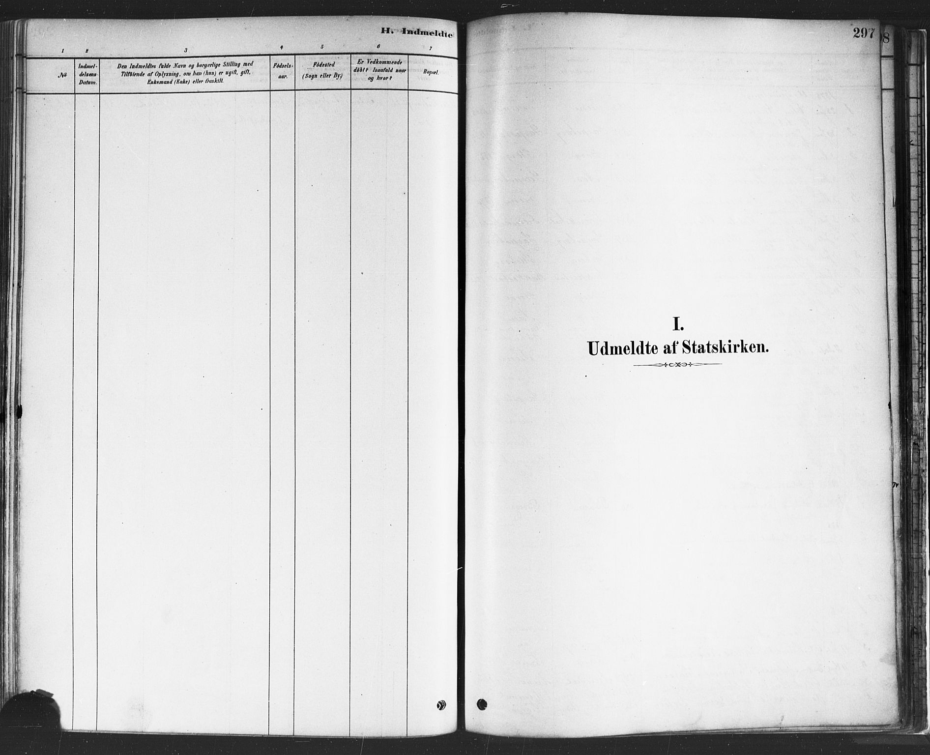 Sarpsborg prestekontor Kirkebøker, SAO/A-2006/F/Fa/L0003: Parish register (official) no. 3, 1878-1891, p. 297