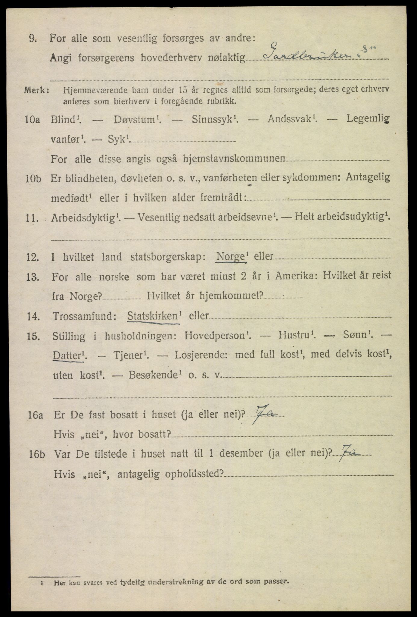 SAK, 1920 census for Finsland, 1920, p. 1789