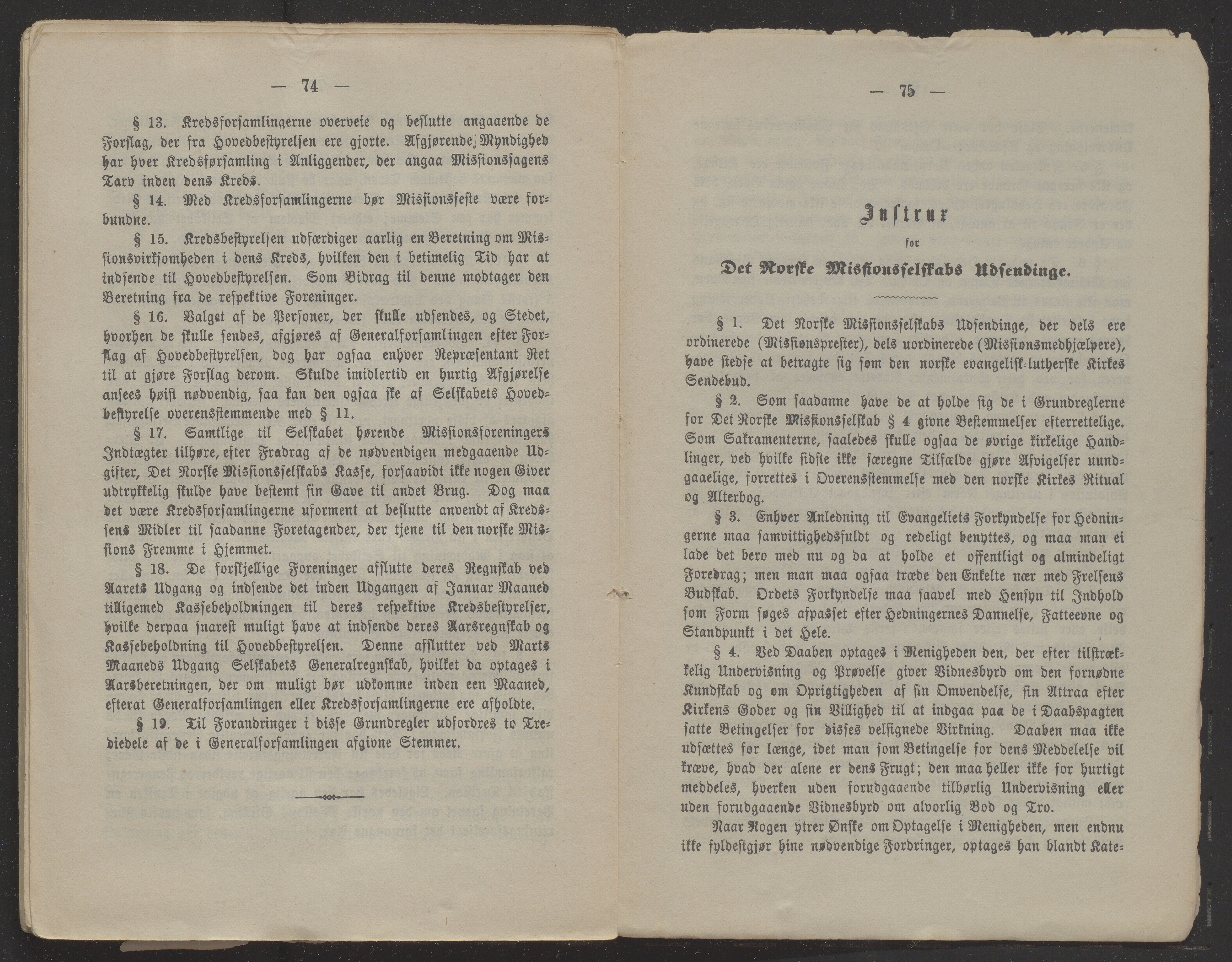 Det Norske Misjonsselskap - hovedadministrasjonen, VID/MA-A-1045/D/Db/Dba/L0338/0009: Beretninger, Bøker, Skrifter o.l   / Årsberetninger 40. , 1882, p. 74-75