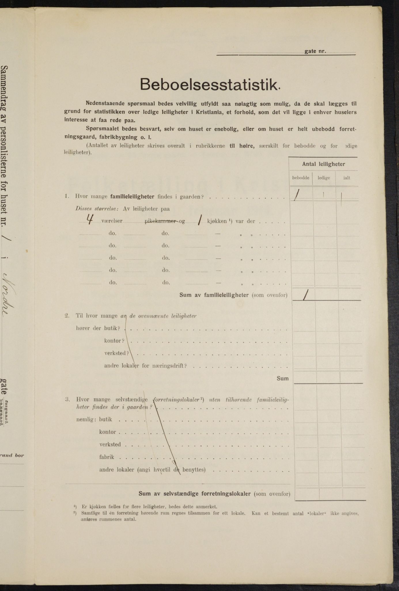 OBA, Municipal Census 1914 for Kristiania, 1914, p. 73039