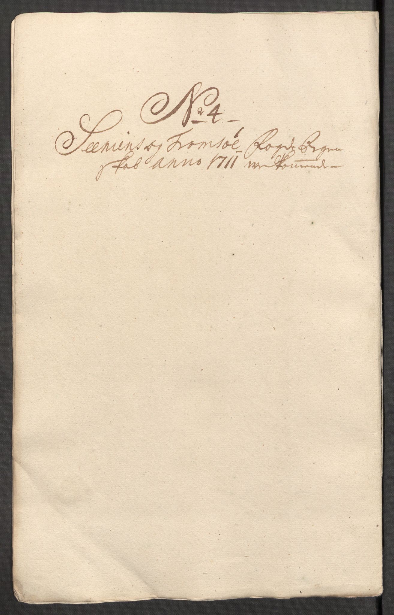 Rentekammeret inntil 1814, Reviderte regnskaper, Fogderegnskap, AV/RA-EA-4092/R68/L4758: Fogderegnskap Senja og Troms, 1711-1712, p. 59