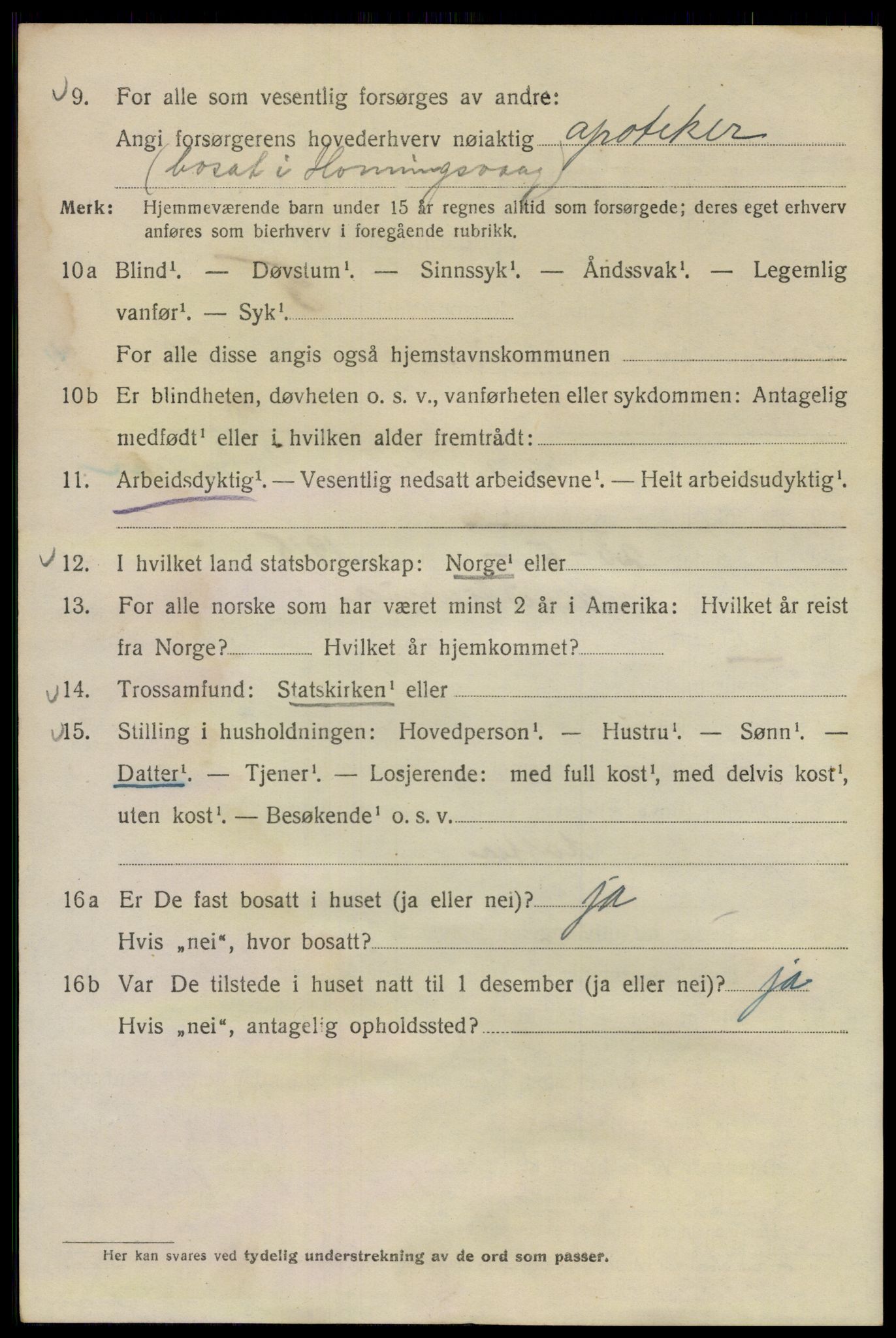 SAO, 1920 census for Kristiania, 1920, p. 171764