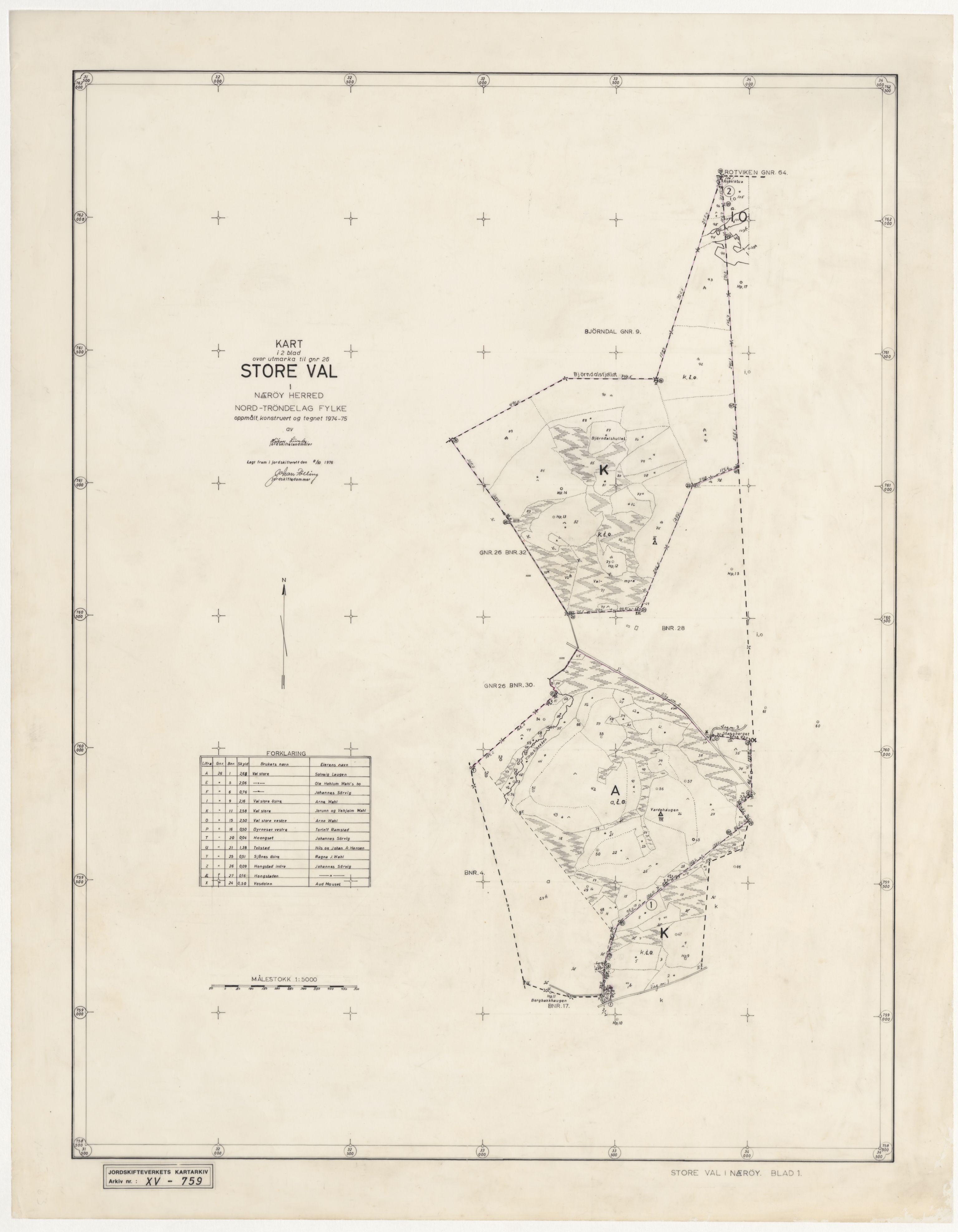 Jordskifteverkets kartarkiv, AV/RA-S-3929/T, 1859-1988, p. 1020