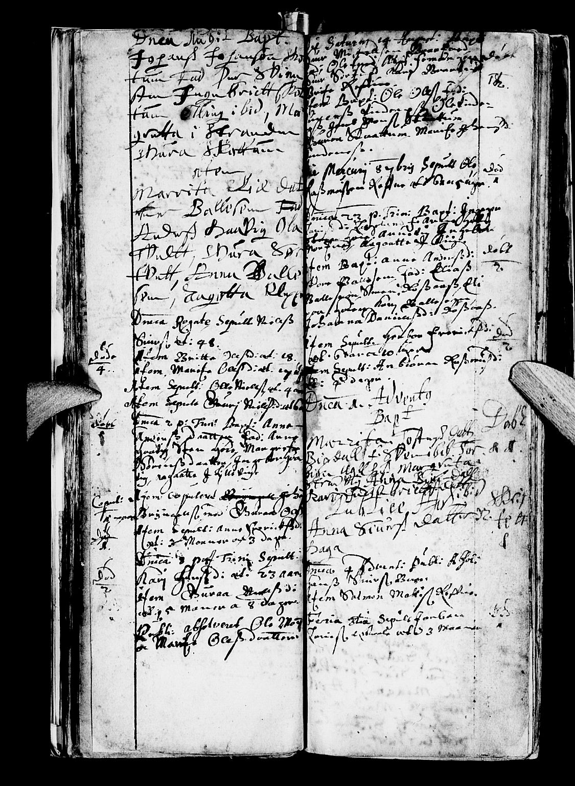 Os sokneprestembete, AV/SAB-A-99929: Parish register (official) no. A 5, 1669-1760, p. 18