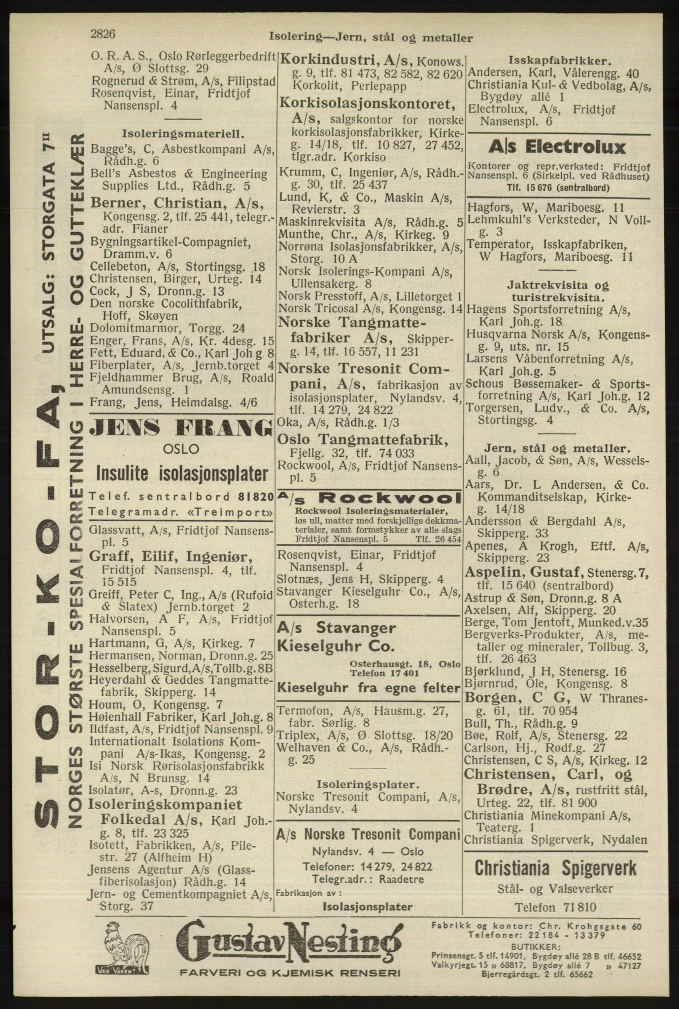 Kristiania/Oslo adressebok, PUBL/-, 1940, p. 2776