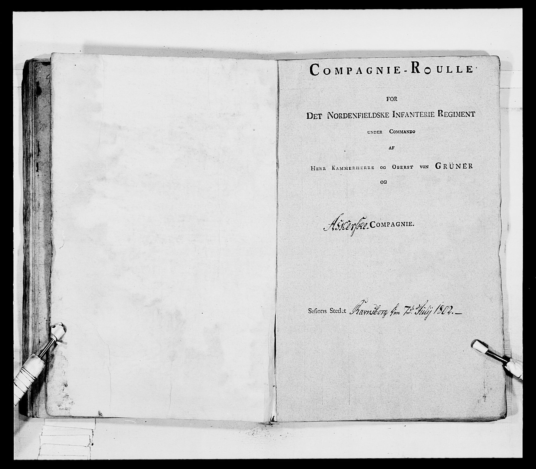 Generalitets- og kommissariatskollegiet, Det kongelige norske kommissariatskollegium, AV/RA-EA-5420/E/Eh/L0031b: Nordafjelske gevorbne infanteriregiment, 1802, p. 464