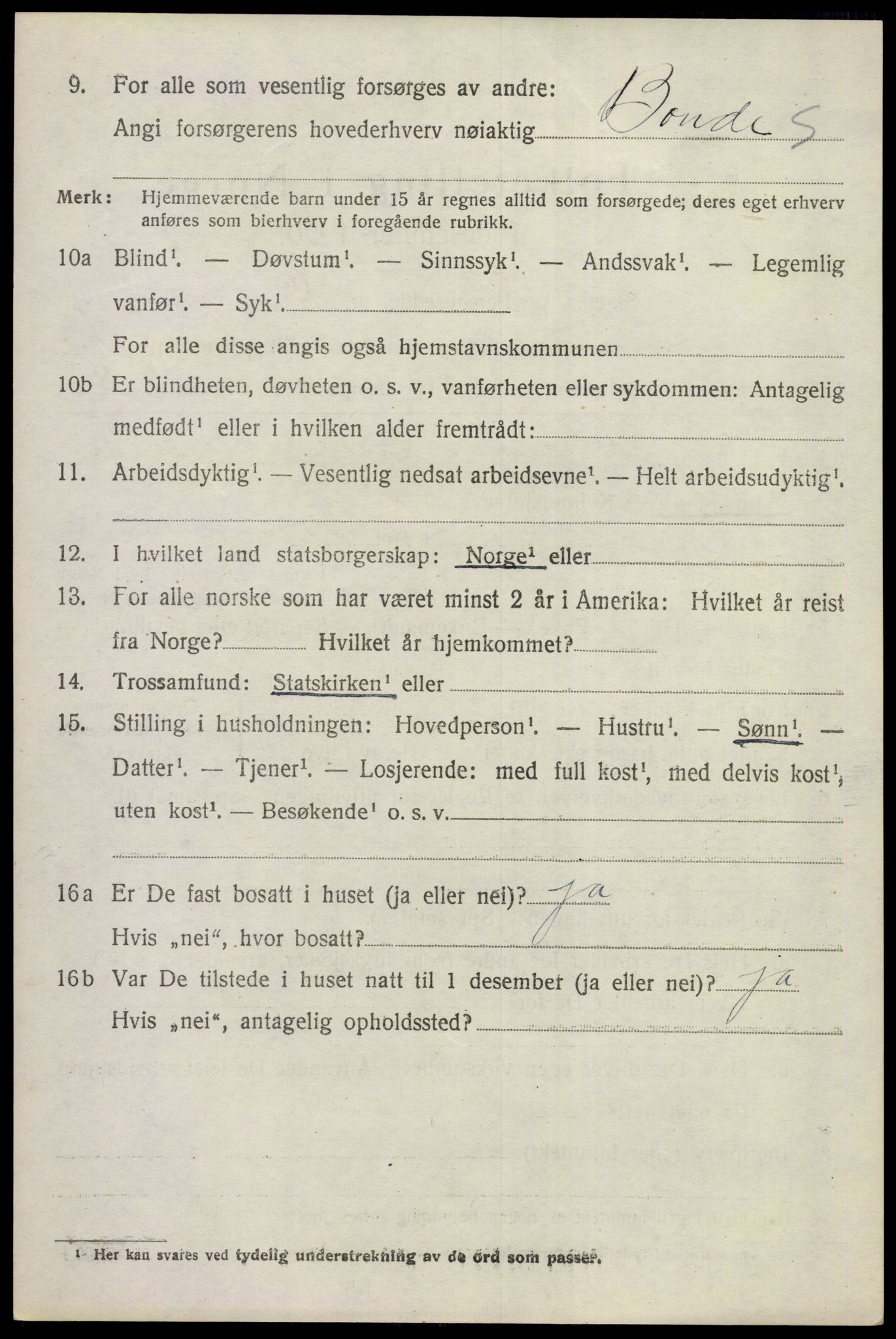 SAKO, 1920 census for Sigdal, 1920, p. 8159