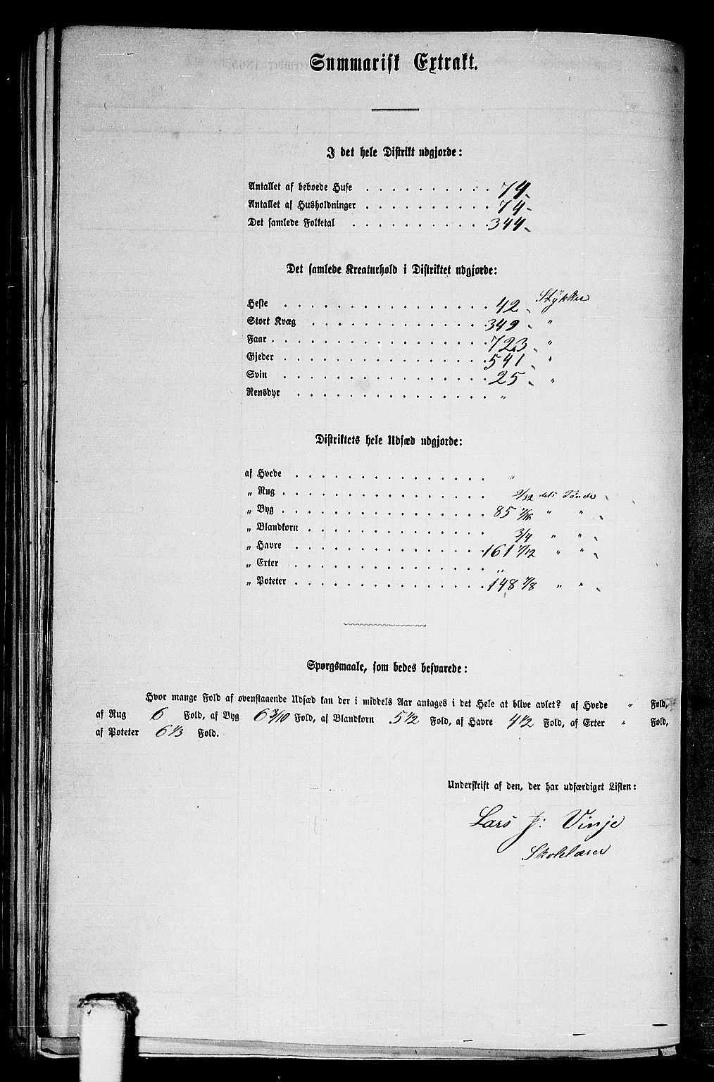 RA, 1865 census for Stranda, 1865, p. 67